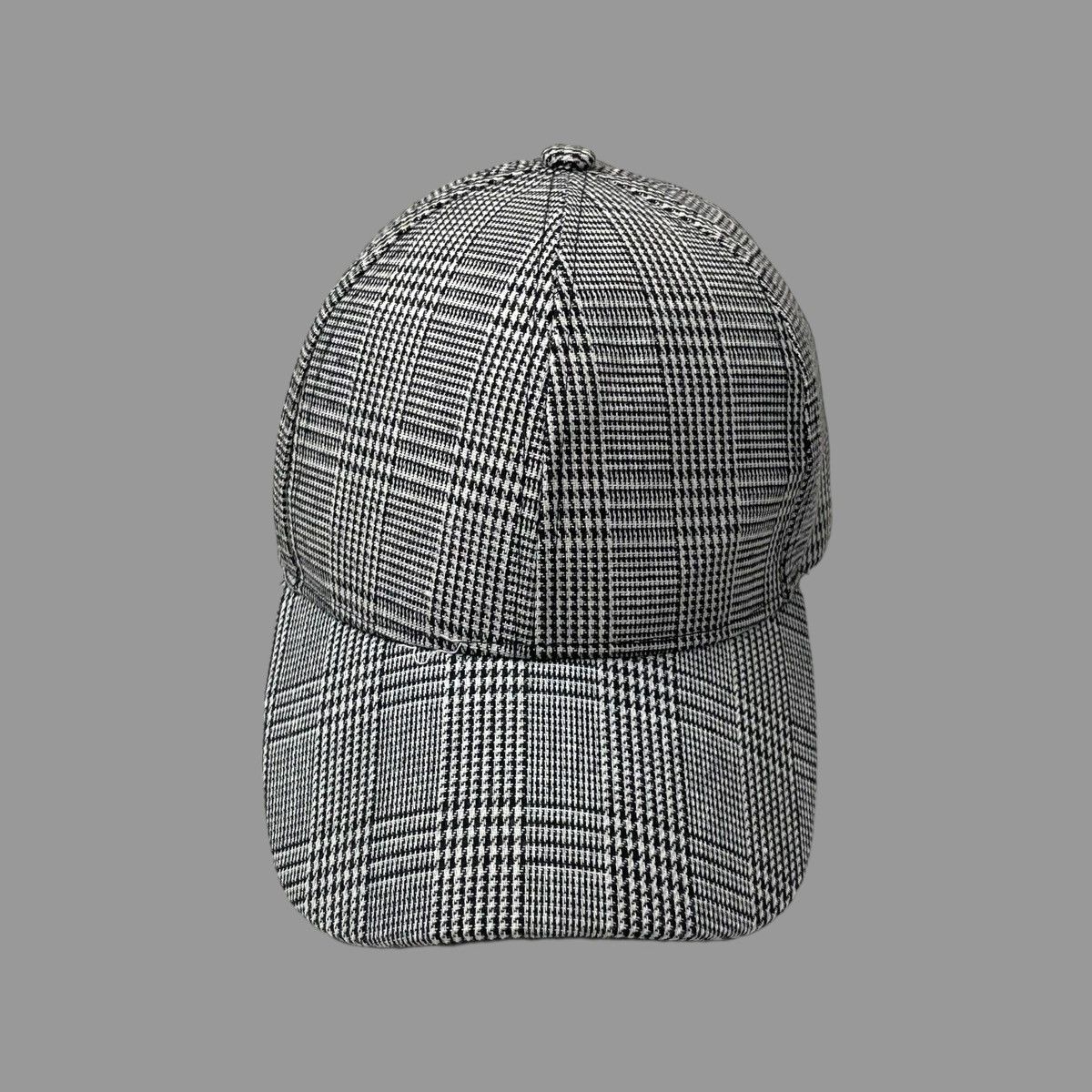 Vintage Vintage 90s blank plaid hat Size ONE SIZE - 2 Thumbnail