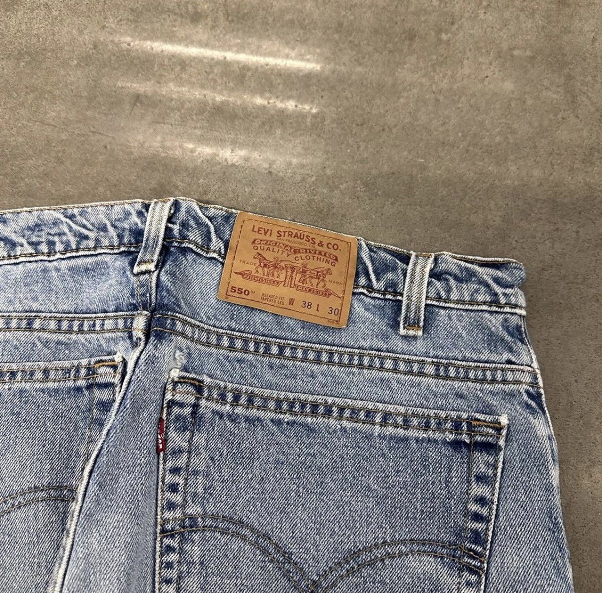 Levi's Vintage Levi’s 550 1990’s Size US 38 / EU 54 - 7 Thumbnail