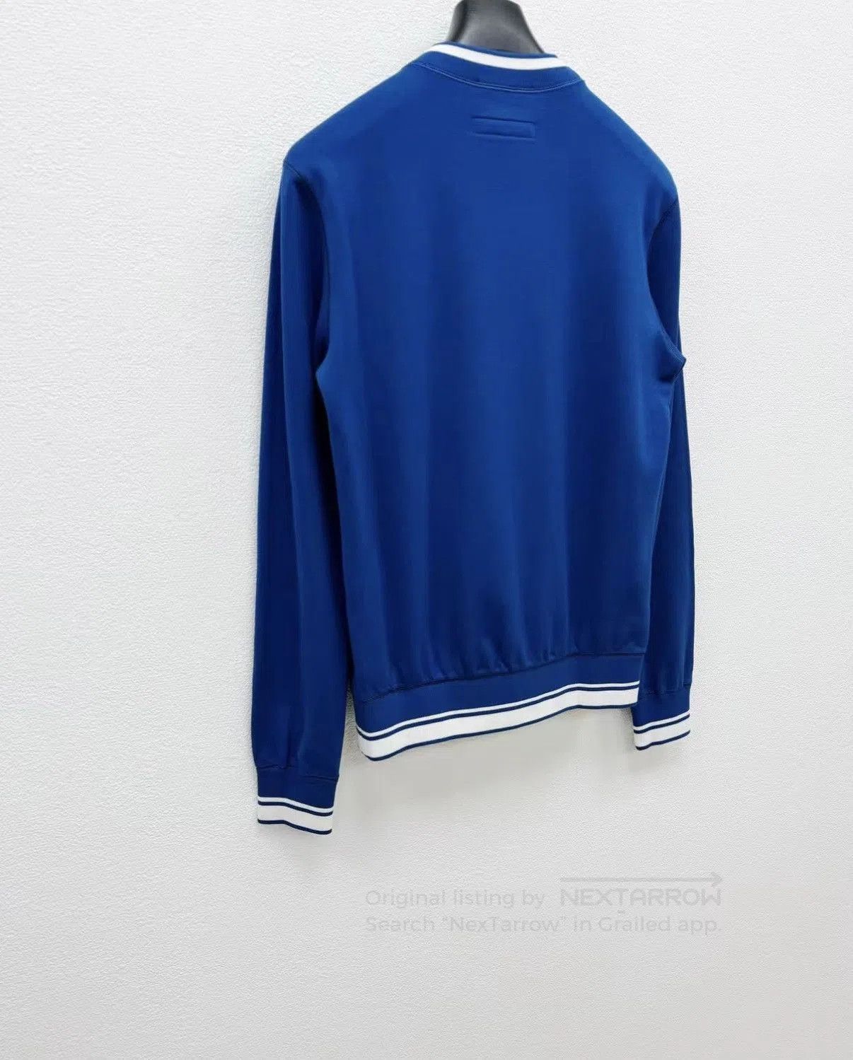 Dolce & Gabbana Blue Crew Neck Long Sleeve Sweatshirt. Size US S / EU 44-46 / 1 - 4 Thumbnail