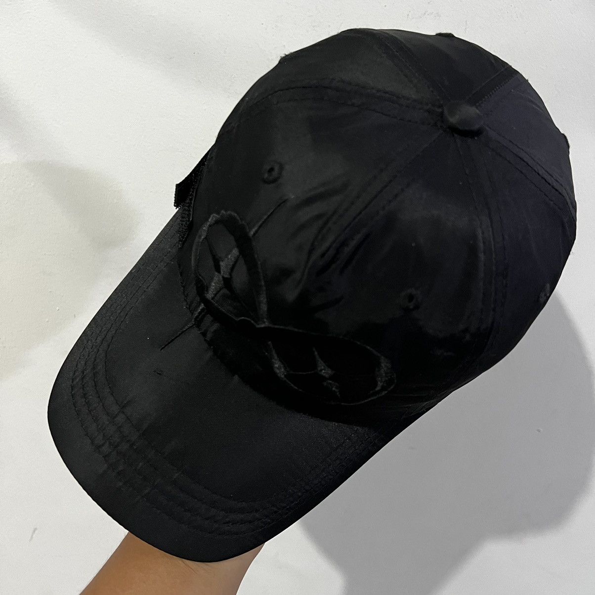 If Six Was Nine Pluseig8tx Pluseightx Plus Eight X Pierrot Black Satin Cap Size ONE SIZE - 2 Thumbnail