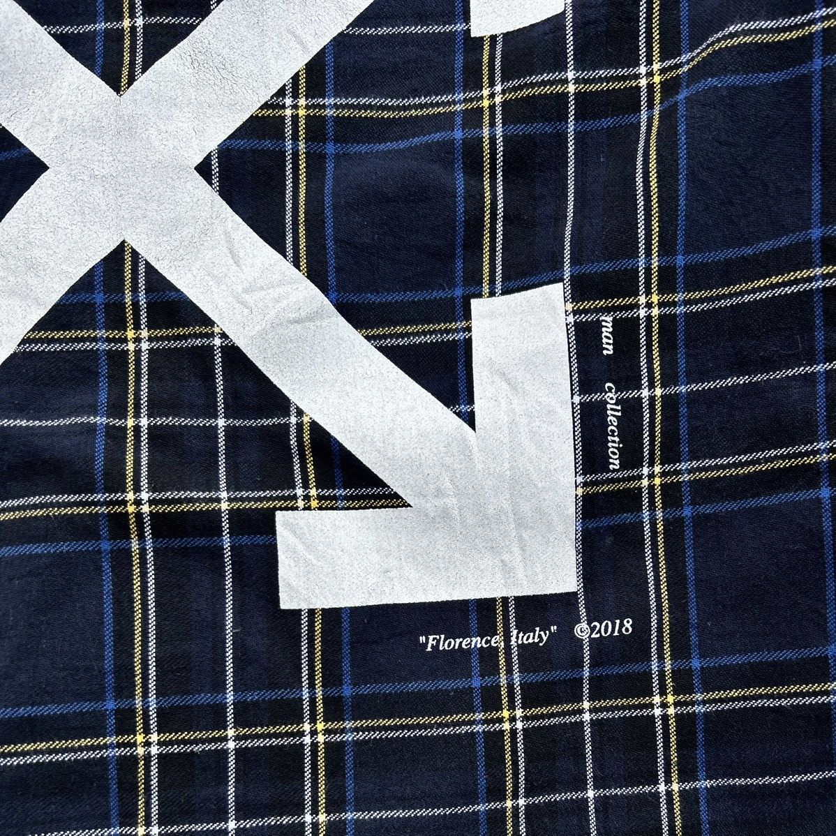 Off-White 💥GRAIL💥 CRAZY OFF-WHITE SS18 CHECK FLANNEL Size US L / EU 52-54 / 3 - 5 Thumbnail