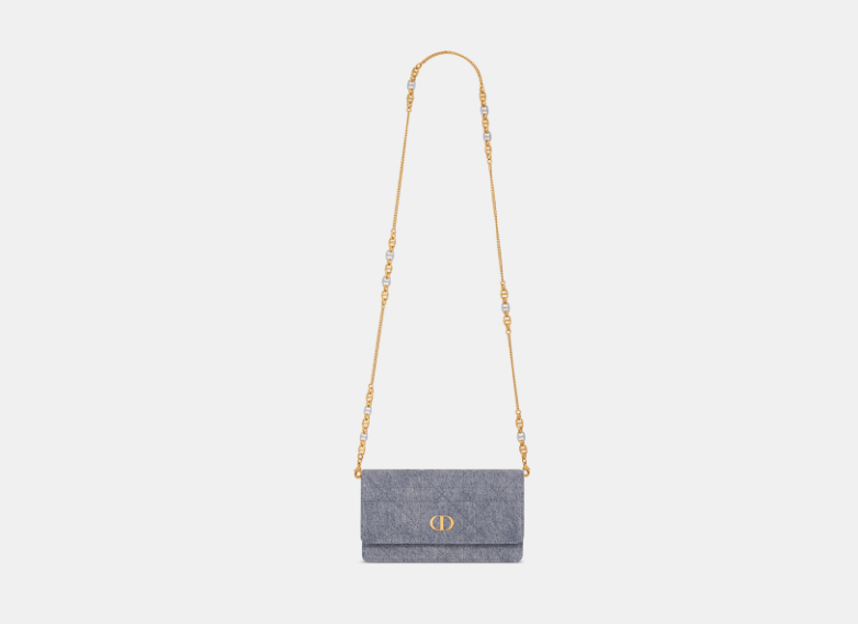Dior o1w1db10426 S5134U Size : OS / Pouch in Blue Size ONE SIZE - 4 Thumbnail