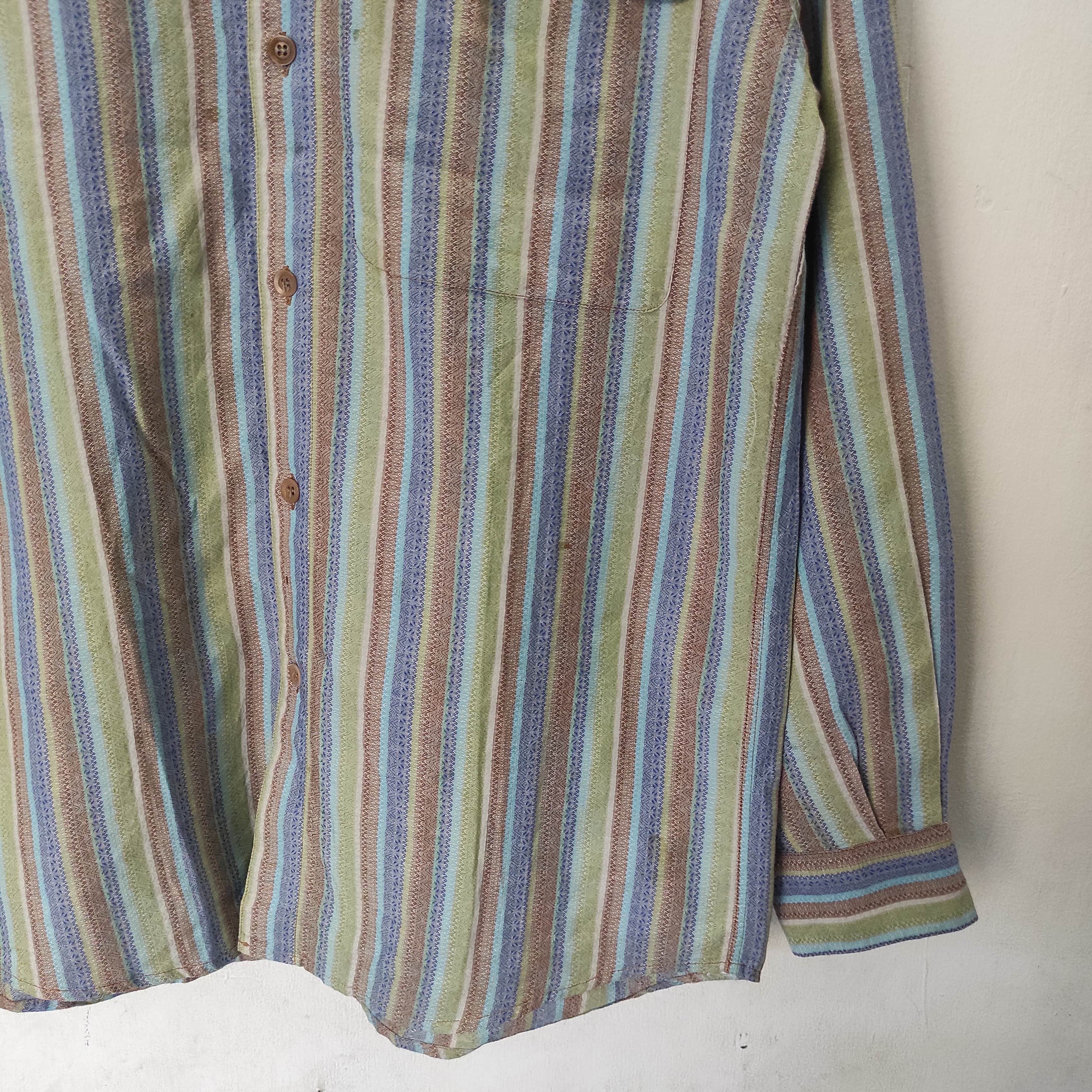 Missoni Vintage Missoni Button Up Shirts Size US L / EU 52-54 / 3 - 4 Thumbnail