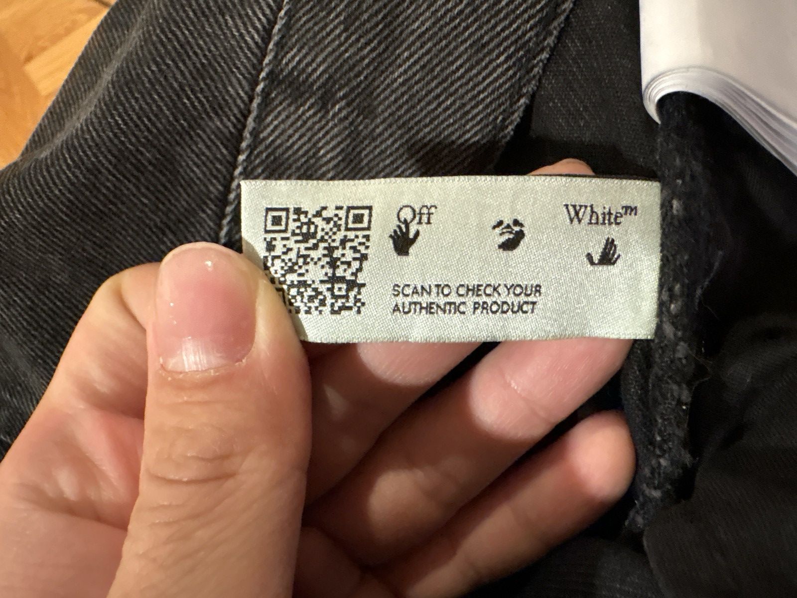 Off-White Black Off White Abloh Jeans Size US 30 / EU 46 - 7 Thumbnail