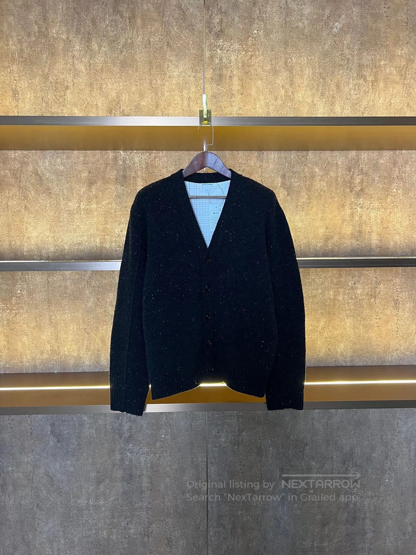 Bottega Veneta Bottega Veneta New Marled Wool Cardigan. Size US M / EU 48-50 / 2 - 1 Thumbnail
