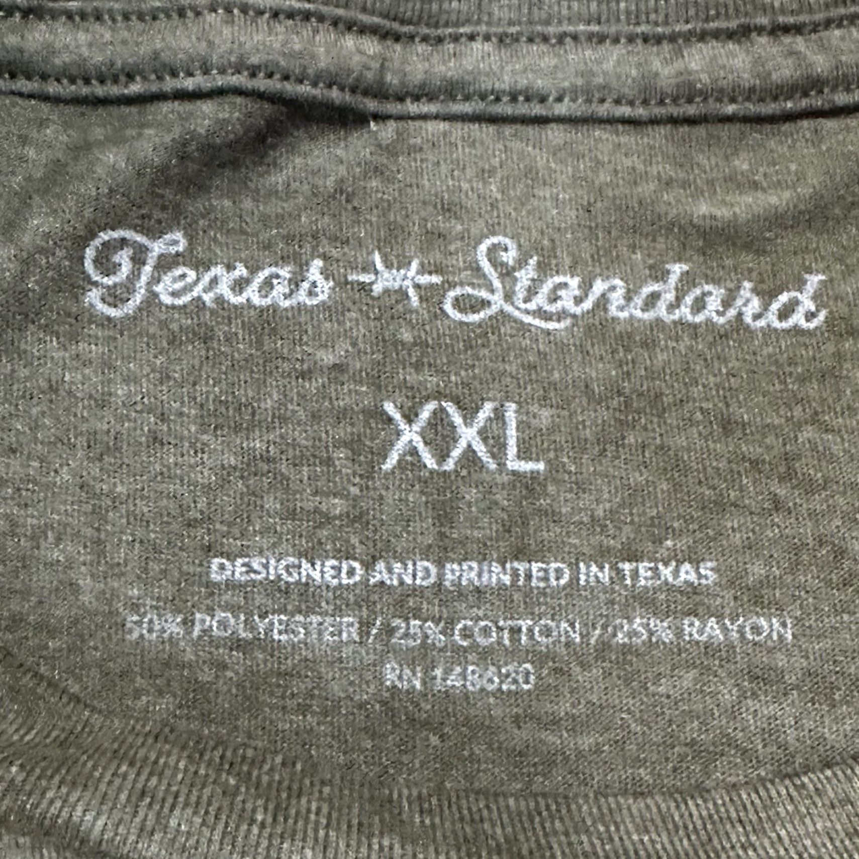 Doublet Texas Standard T Shirt Mens 2XL Green Double Sided Rodeo Oil Riggs A1 NWOT Size US XXL / EU 58 / 5 - 6 Thumbnail