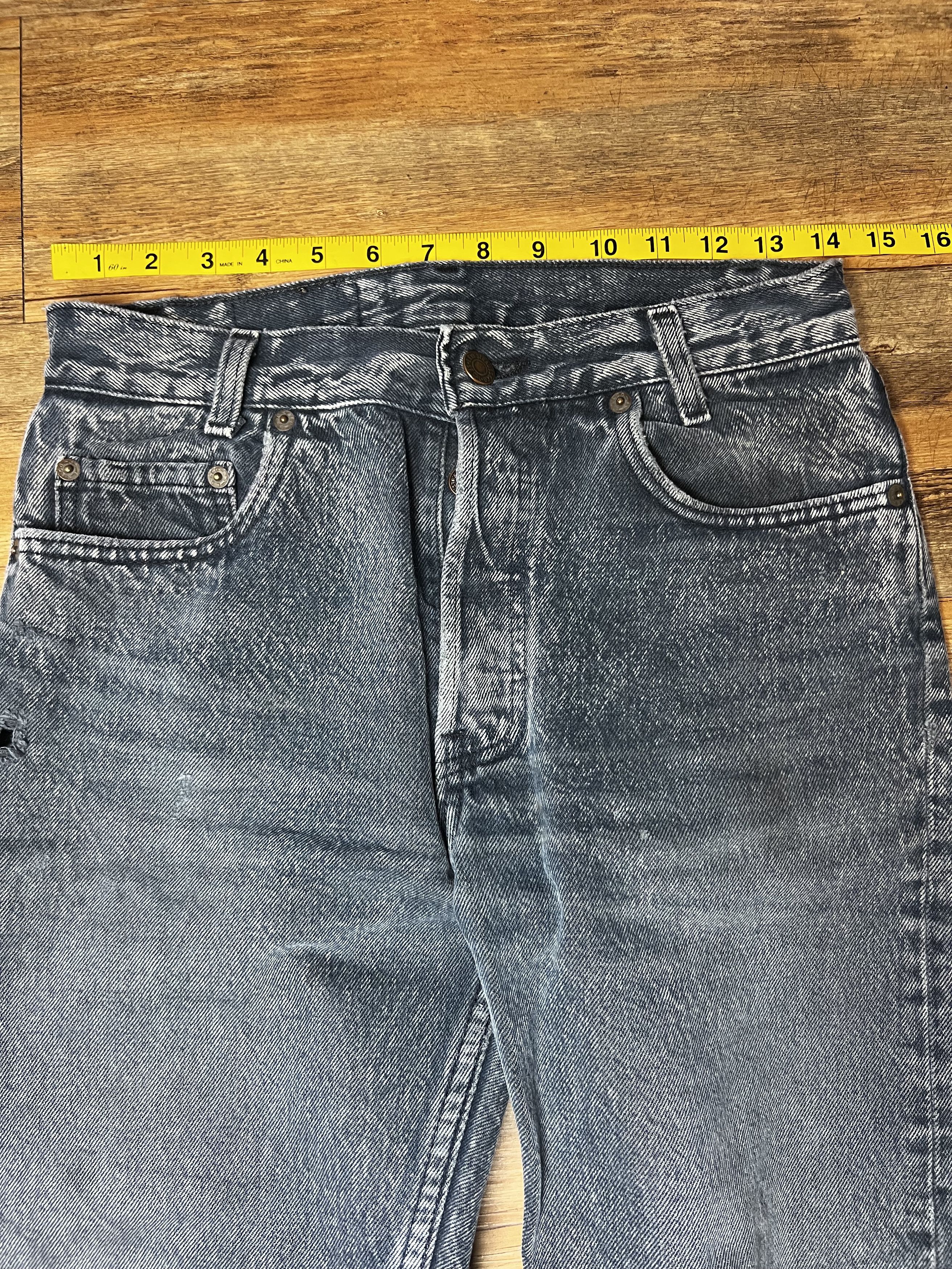 Levi's Vintage Clothing Vintage Levi's Straight Leg Button Fly Denim Jeans Size US 29 - 6 Thumbnail