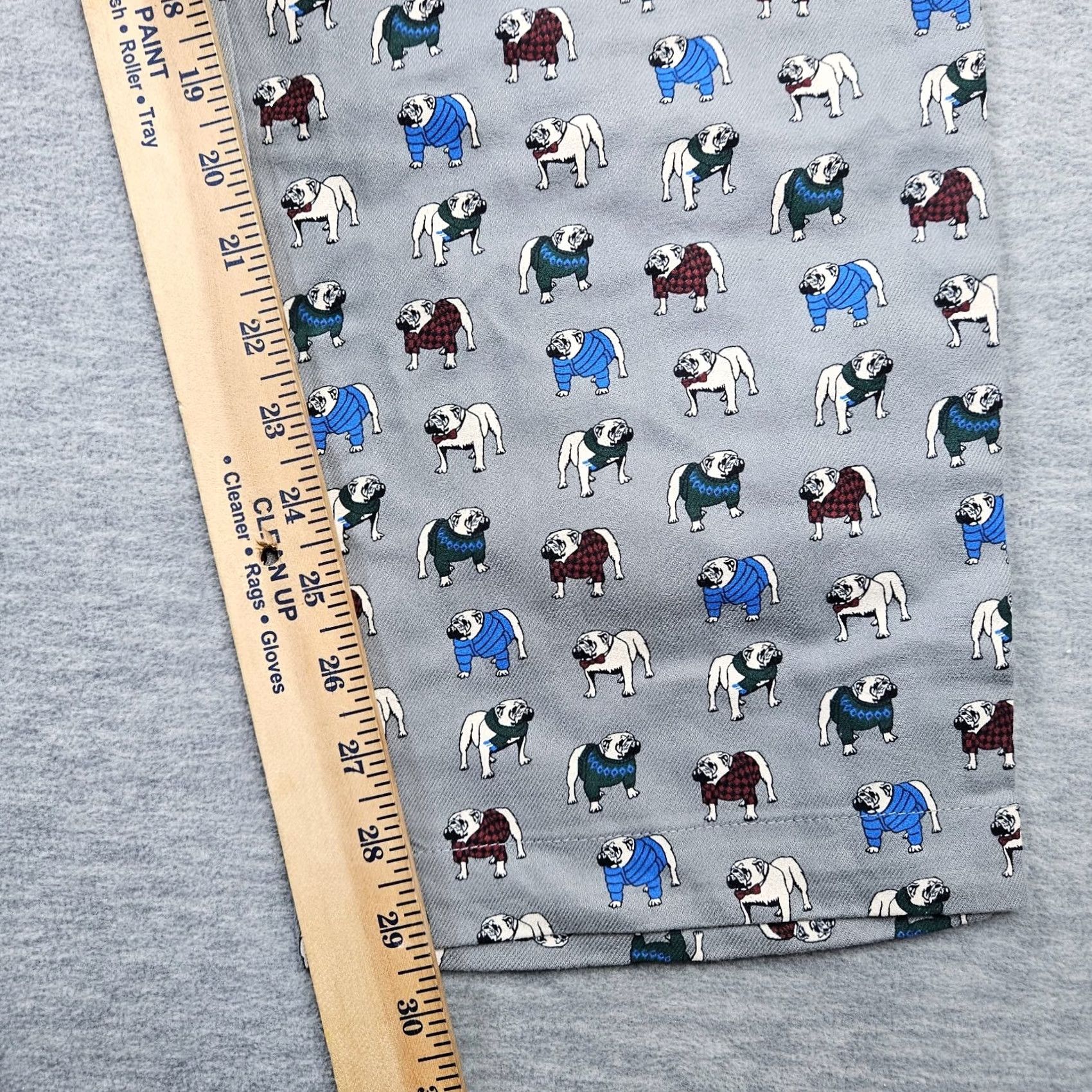 Banana Republic Banana Republic Pajama Lounge Pants Pug Dog Printed Flannel Cotton Men's M Size US 31 - 7 Thumbnail