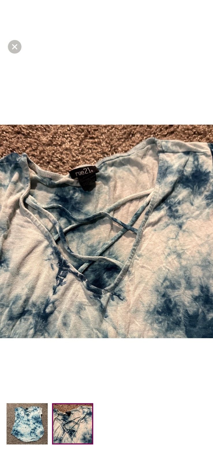 rue21 Tie dye shirt Size S / US 4 / IT 40 - 2 Thumbnail