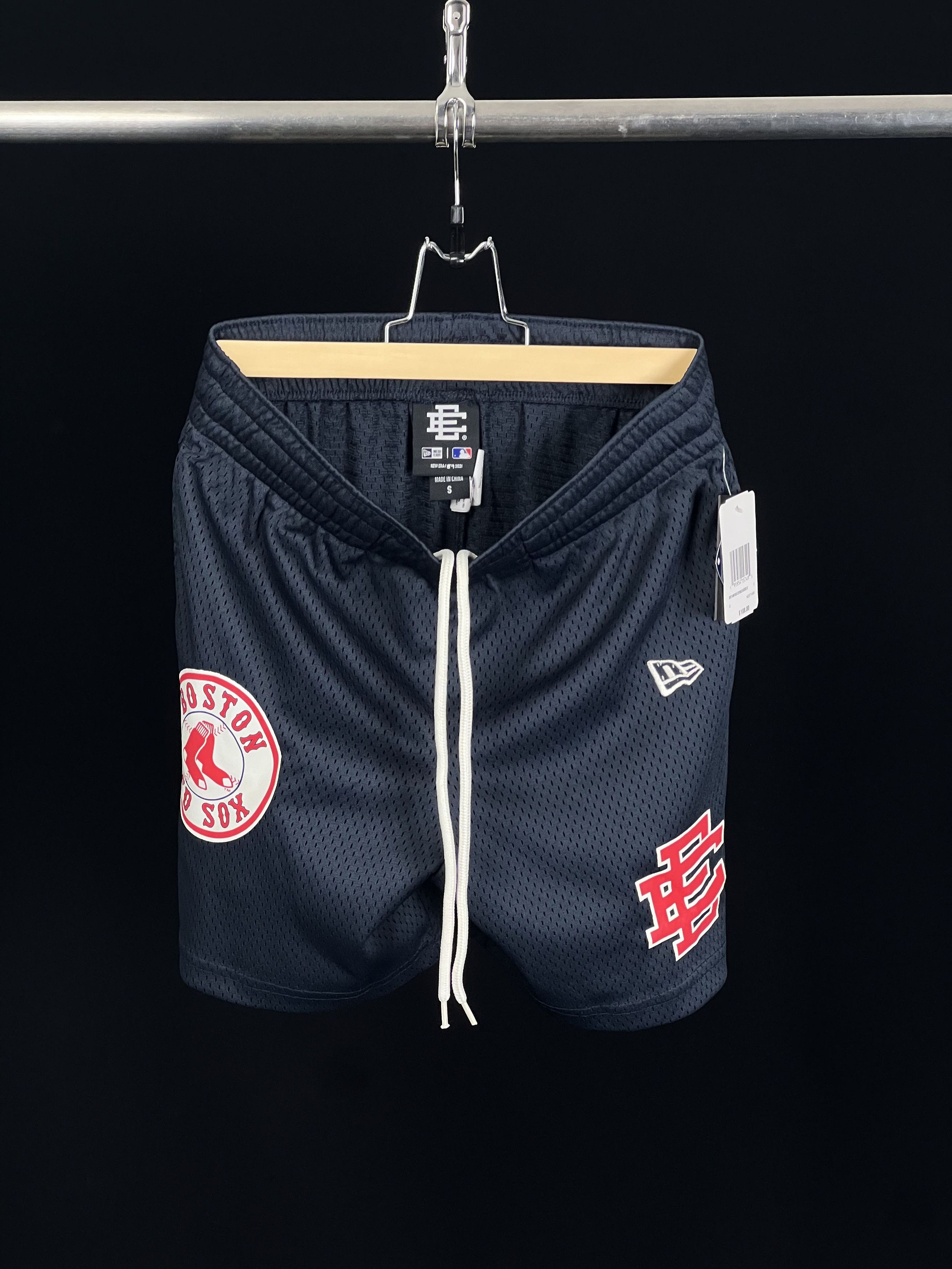 Eric Emanuel × New Era Brand New EE Basic Short Red Socks Boston Size S Size US 30 / EU 46 - 5 Thumbnail