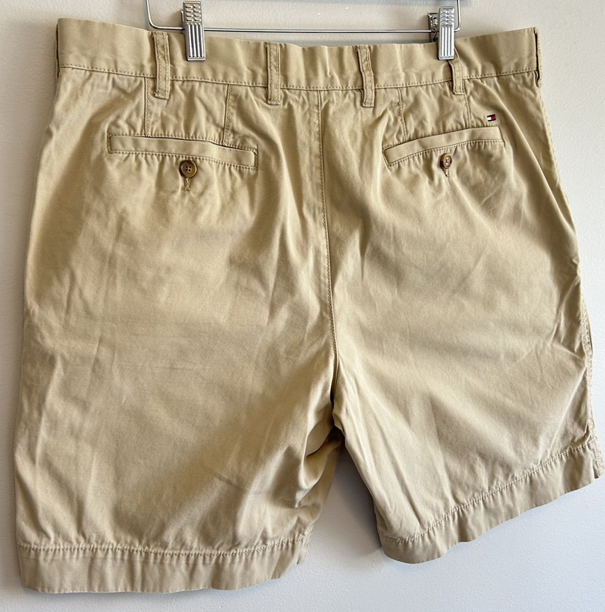 Tommy Hilfiger Tommy Hilfiger Men’s Tan Beige Khaki Summer Shorts - Size 38 Size US 38 / EU 54 - 6 Thumbnail