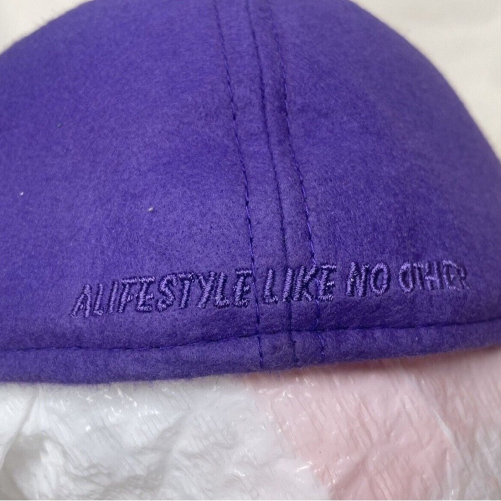 New Era A Life Purple Grape Aqua 8 NYC vintage fitted Size 7 3/8 Size ONE SIZE - 2 Thumbnail