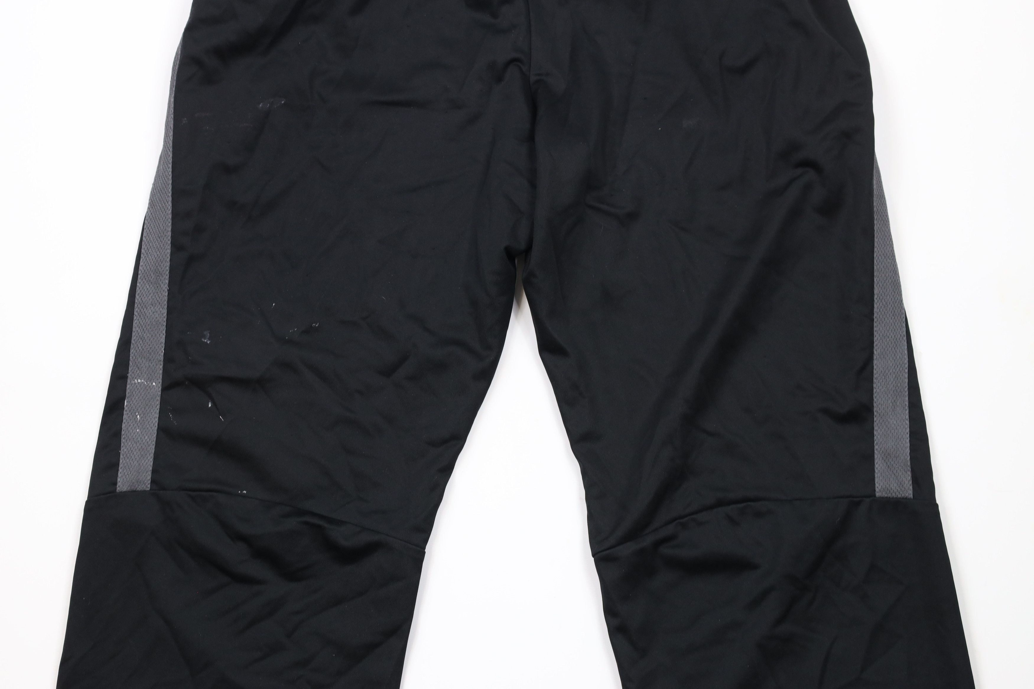 Nike × Vintage Vintage Y2K Nike Scott Mini Swoosh Wide Leg Pants Black Size US 34 / EU 50 - 13 Thumbnail