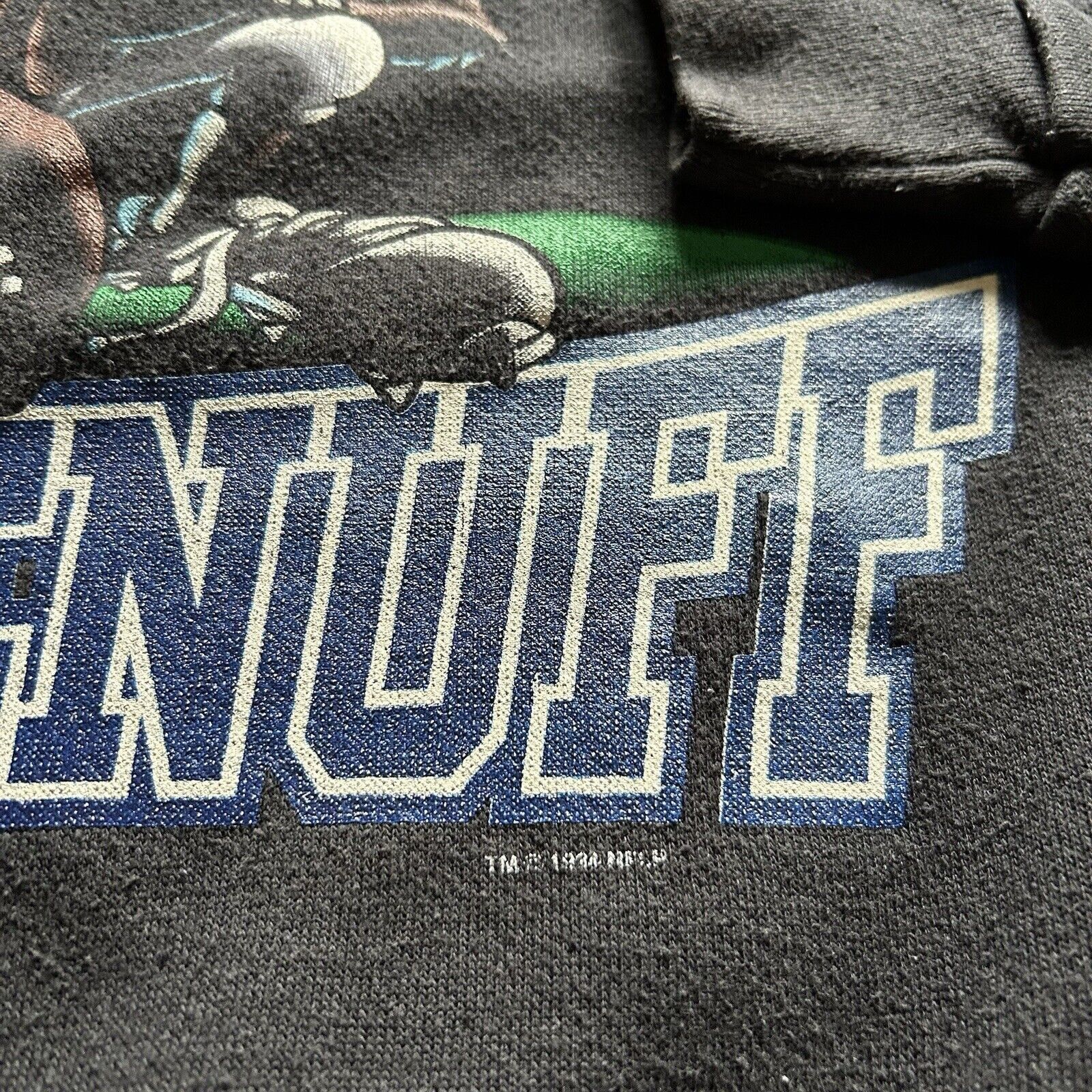 NFL Vintage 90s New York Giants NFL Taz Looney Tunes Crewneck XL Size US XL / EU 56 / 4 - 3 Thumbnail