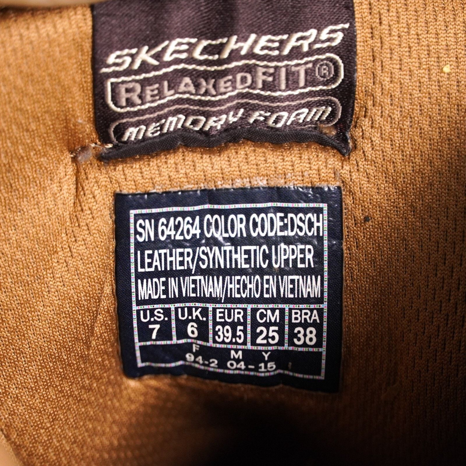 SKECHERS Skechers Relaxed Fit Leather Work Boots Men 7 Hiking Shoes Size US 7 / EU 40 - 9 Thumbnail