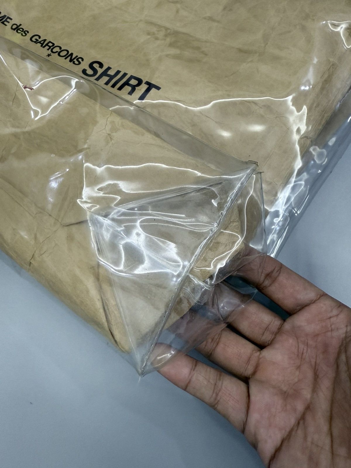 Comme des Garcons SHIRT 2015 Iconic Comme des Garcons SHIRT Pvc Kraft Paper Bag Size ONE SIZE - 15 Thumbnail