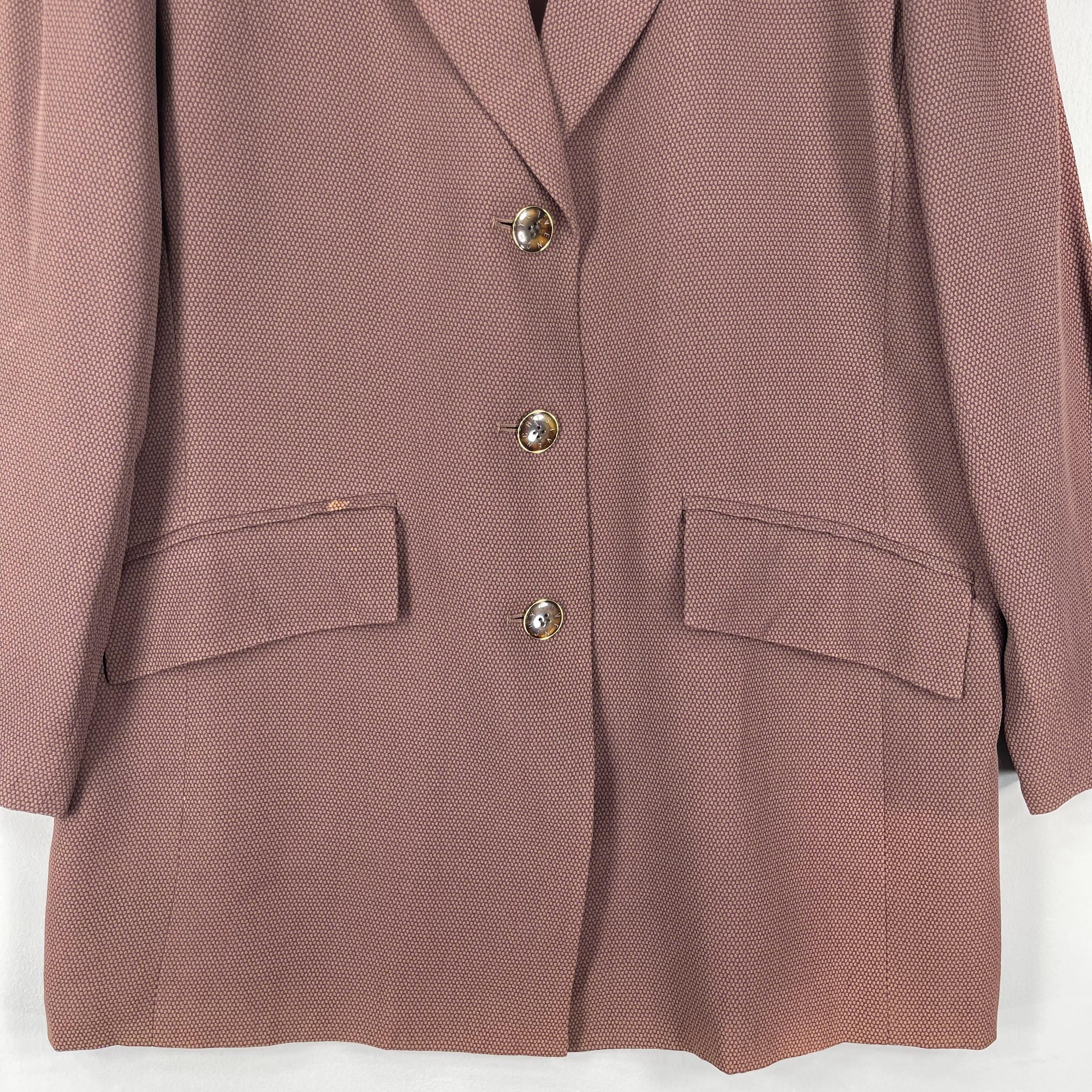 Givenchy Vintage 90's GIVENCHY Paris Sun Faded Blazer Style Jacket Size M / US 6-8 / IT 42-44 - 3 Thumbnail