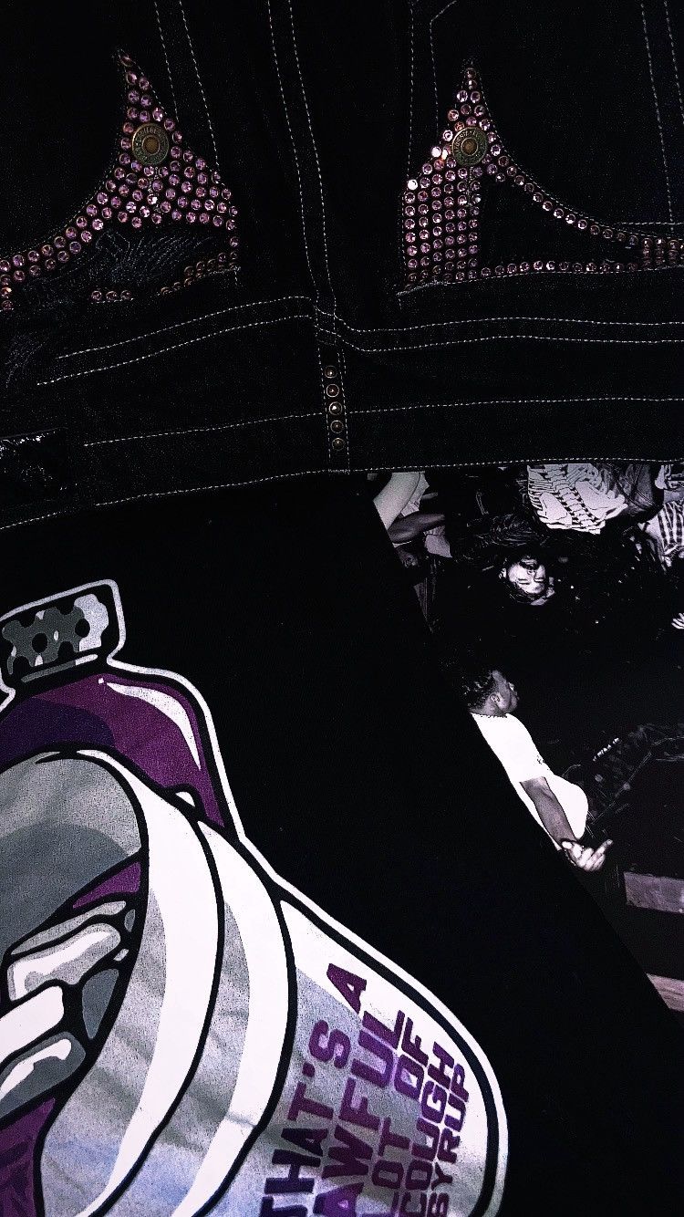 Robins Jeans RARE ROBINS JEAN BLACK + PINK Size US 30 / EU 46 - 1 Thumbnail