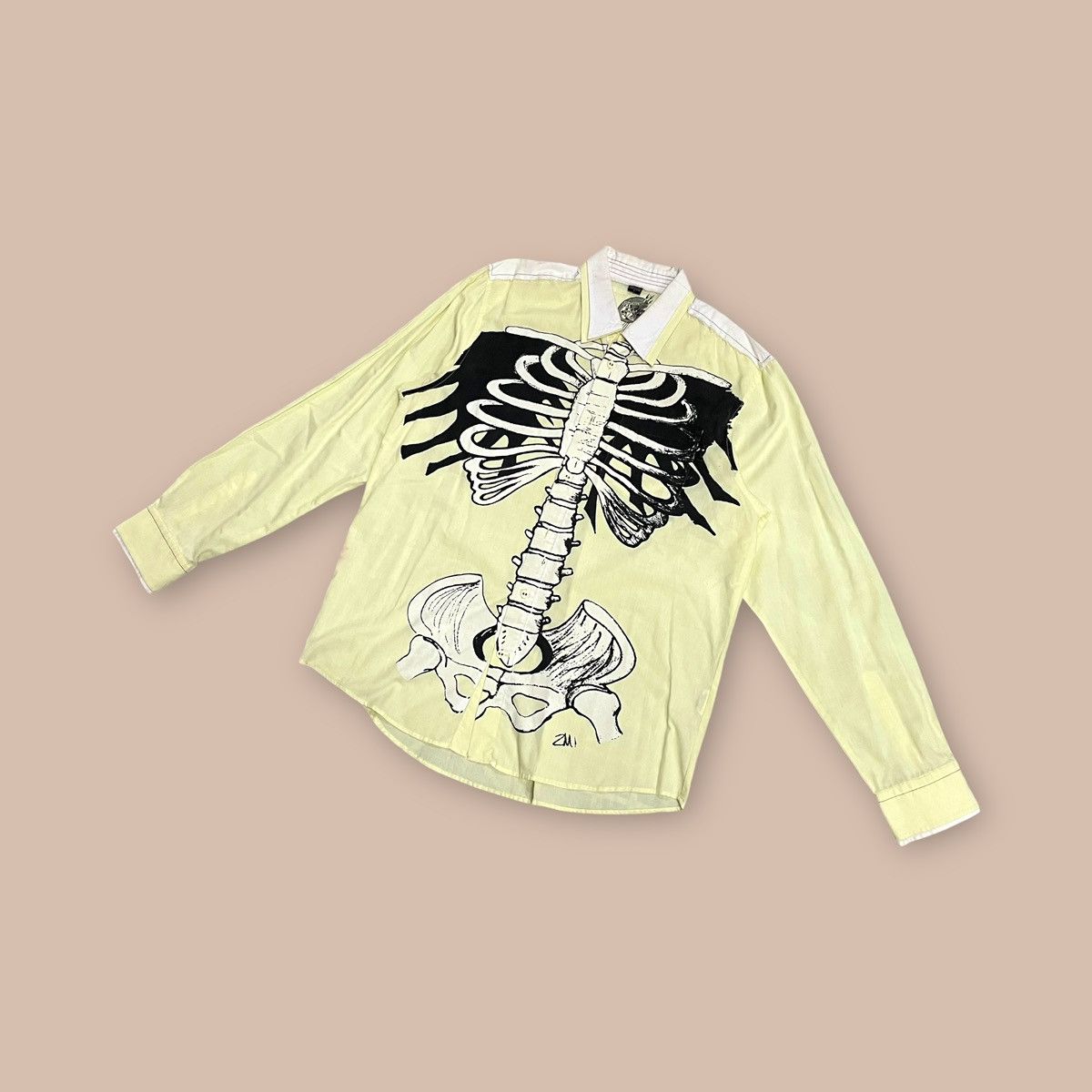 Volcom Volcom Featured Artist Series Zac Marben Skeleton L/S Shirt Size US L / EU 52-54 / 3 - 1 Thumbnail