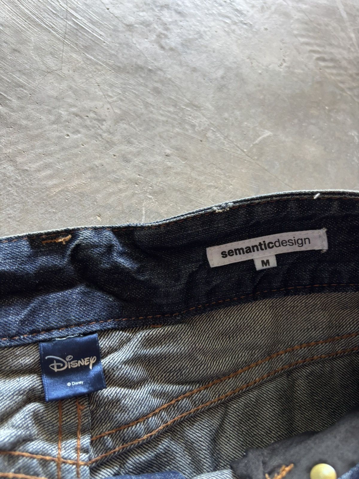 semanticdesign SEMANTIC DESIGN x DISNEY mickey whiskered wash japanese Size US 32 / EU 48 - 6 Thumbnail