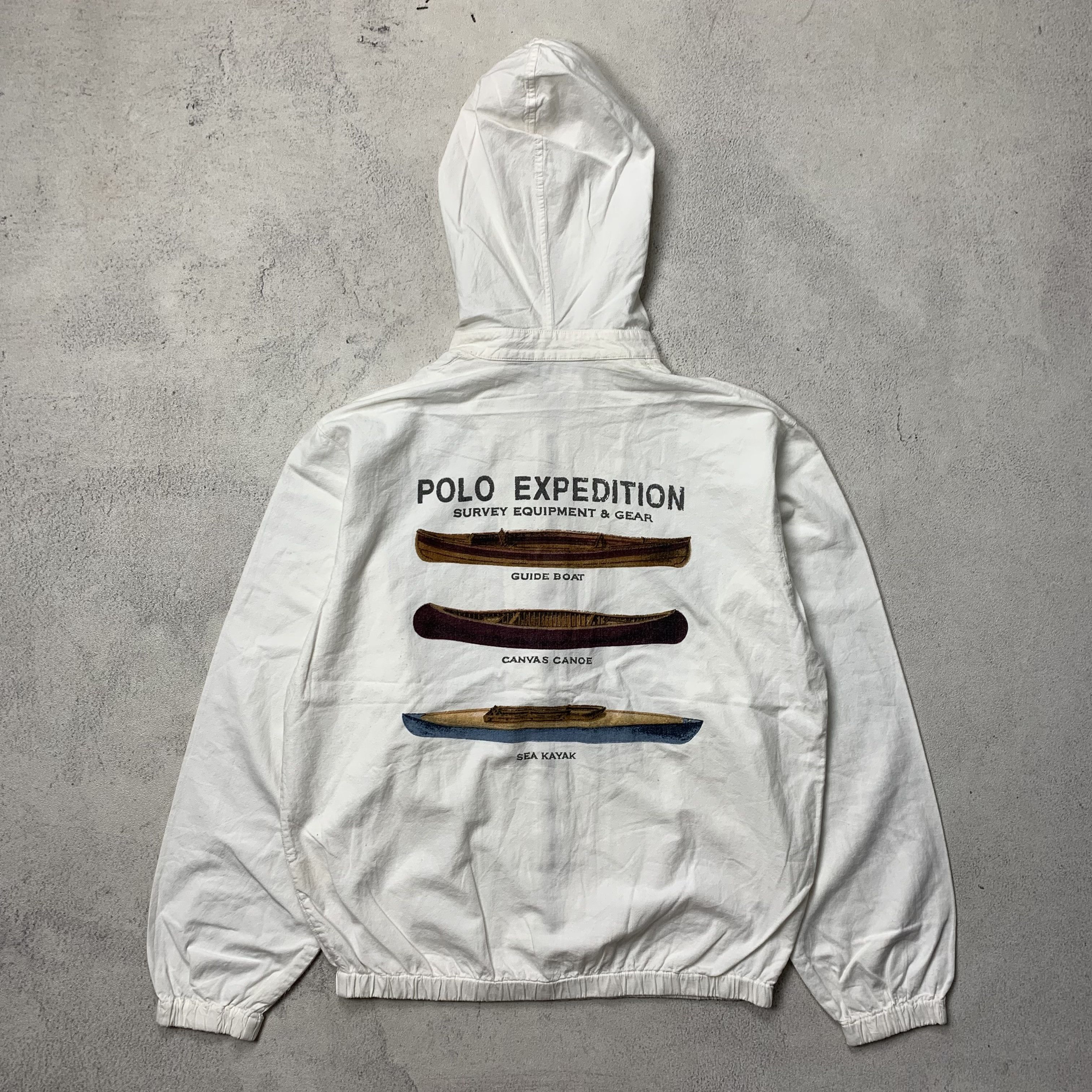 Polo Ralph Lauren 90s Polo Expedition Survey Equipment Gear Jacket Polo Kayak Size US M / EU 48-50 / 2 - 1 Thumbnail
