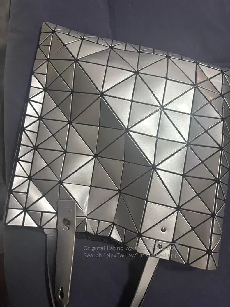 Issey Miyake Issey Miyake Six-compartment Silver Tote Bag Size ONE SIZE - 5 Thumbnail