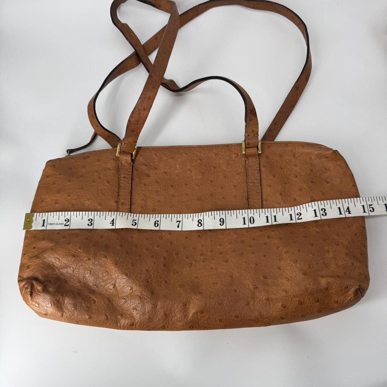 Other Francescio Biasia Handbag W Ostrich Effect Size ONE SIZE - 6 Thumbnail