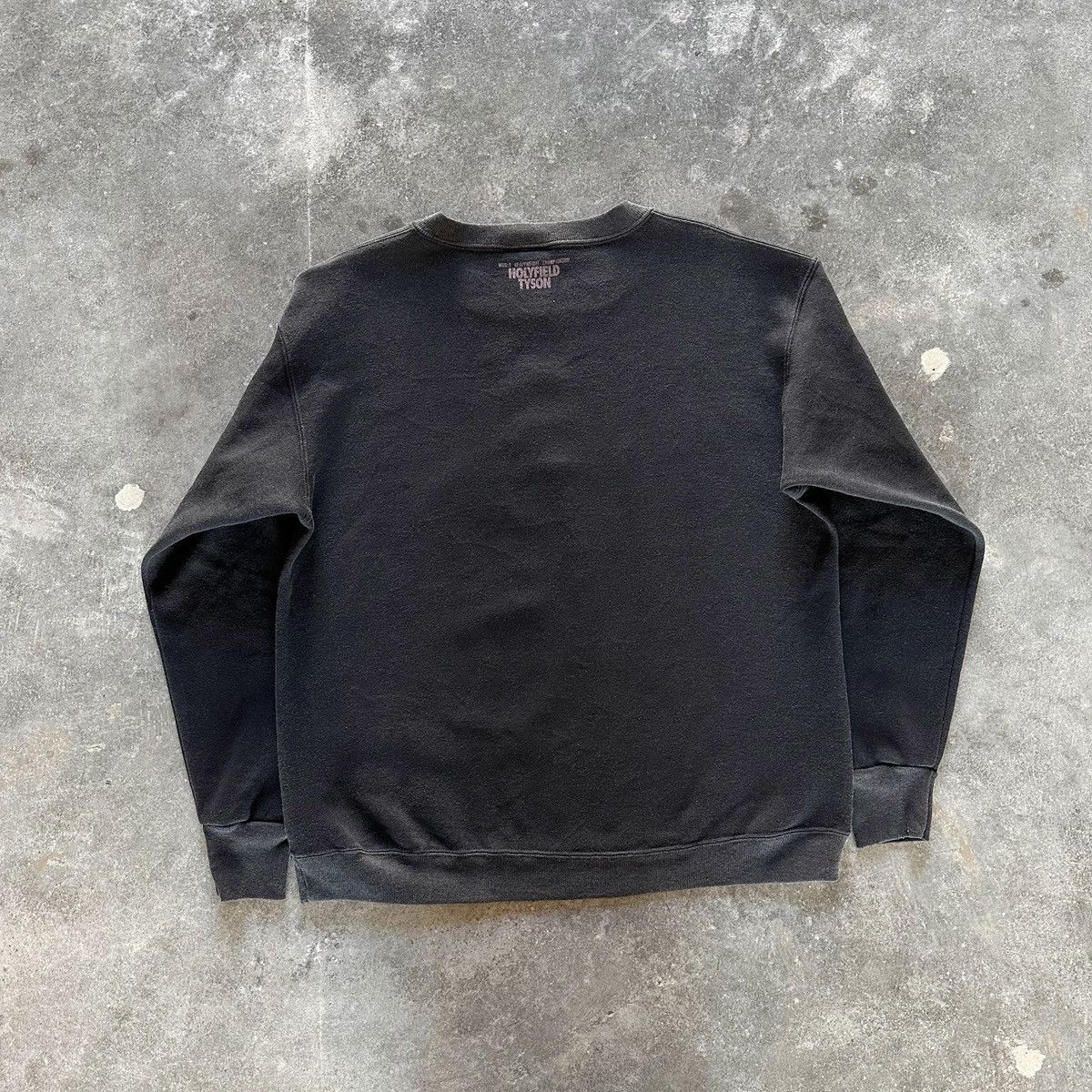 Vintage 90’s MIKE TYSON Holyfield Crewneck Sweatshirt Size US M / EU 48-50 / 2 - 5 Thumbnail