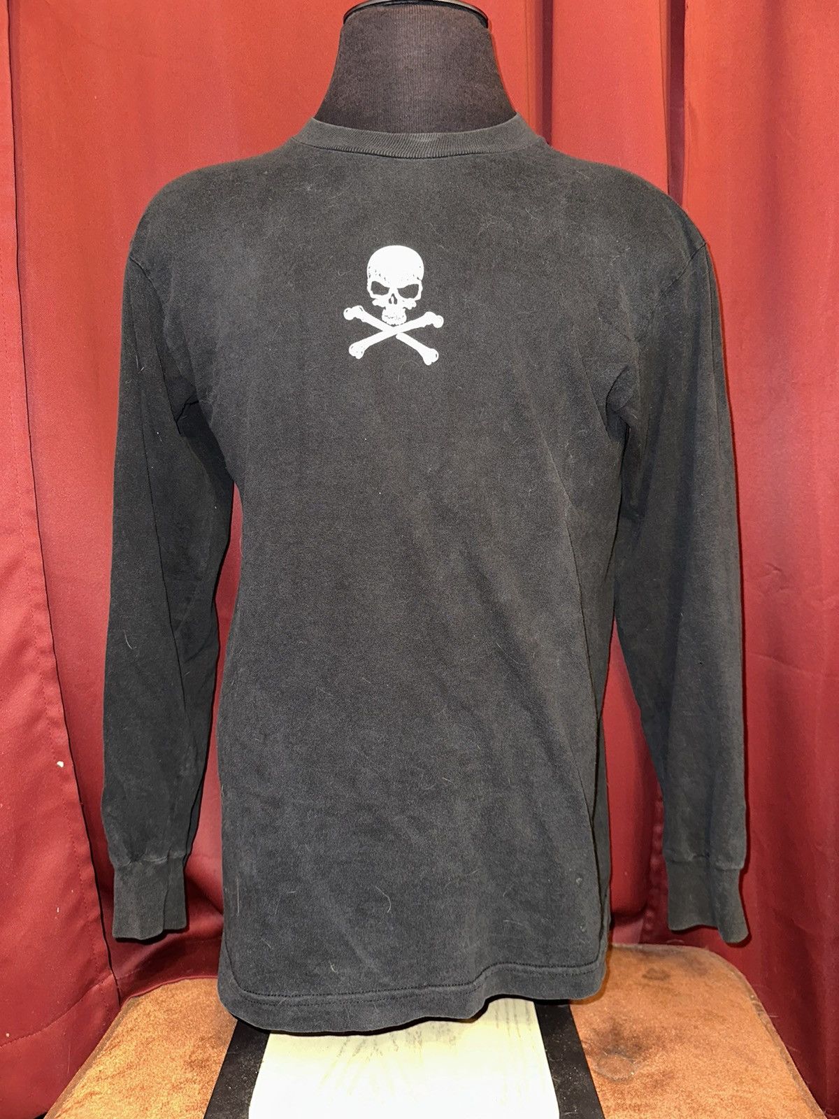 Fashion Victim × Vintage Vintage Fashion Victim Skull Shirt 90’s Crossbones Grail Size US L / EU 52-54 / 3 - 2 Thumbnail