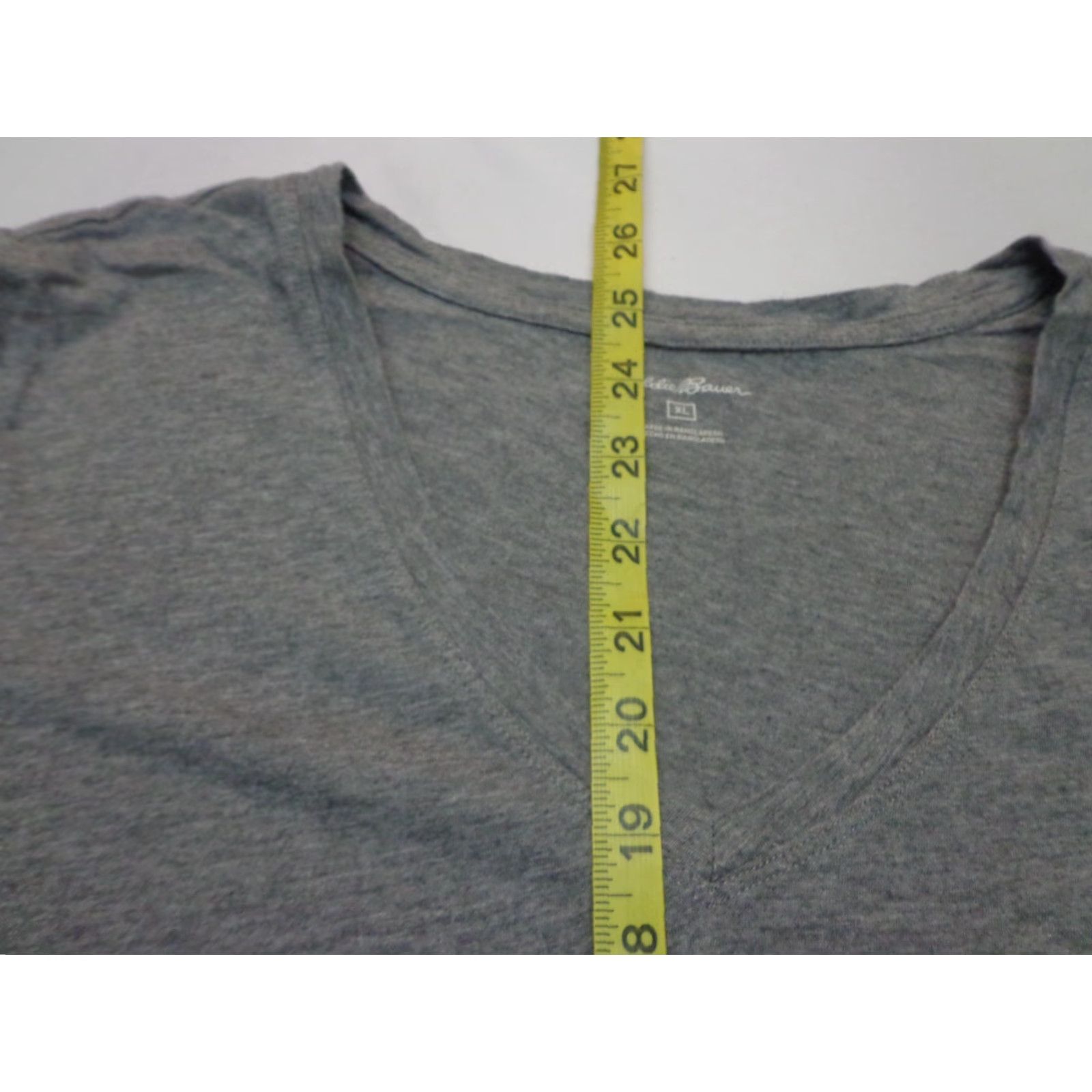 Eddie Bauer Eddie Bauer T-Shirt Womens V-Neck Short Sleeve Gray XL Regular Size XL Woman Casual Basic Shirt Size XL / US 12-14 / IT 48-50 - 5 Thumbnail