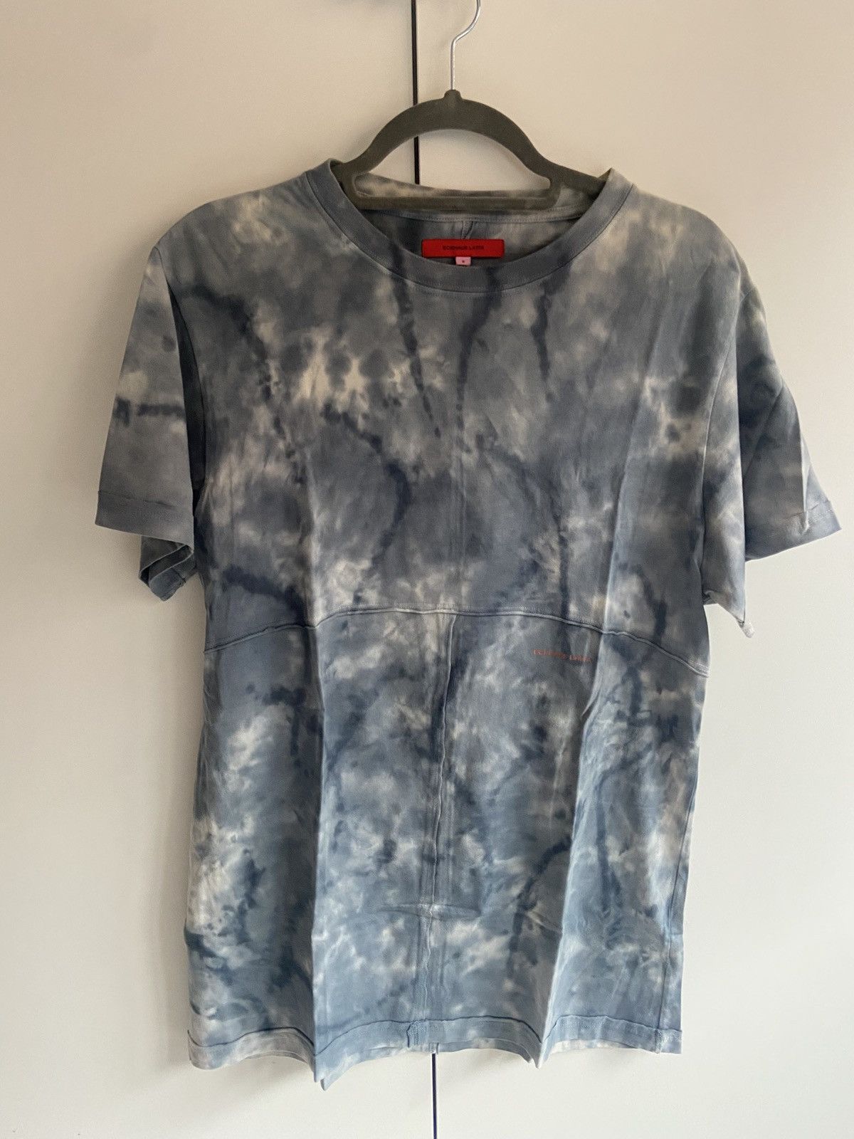 Eckhaus Latta Eckhaus Latta Tie Dye Lapped Tee Size US S / EU 44-46 / 1 - 1 Thumbnail