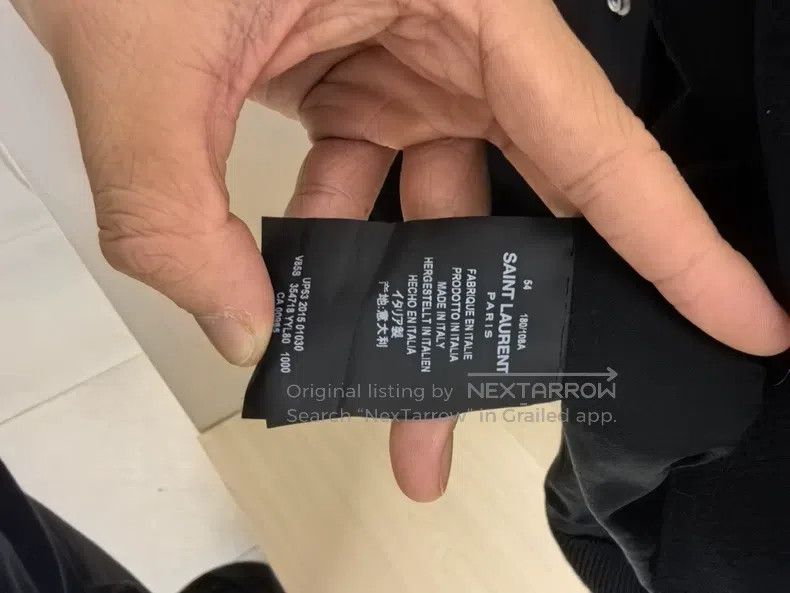 Saint Laurent Paris Saint Laurent Paris Classic Black and White Baseball Jacke Size US L / EU 52-54 / 3 - 6 Thumbnail