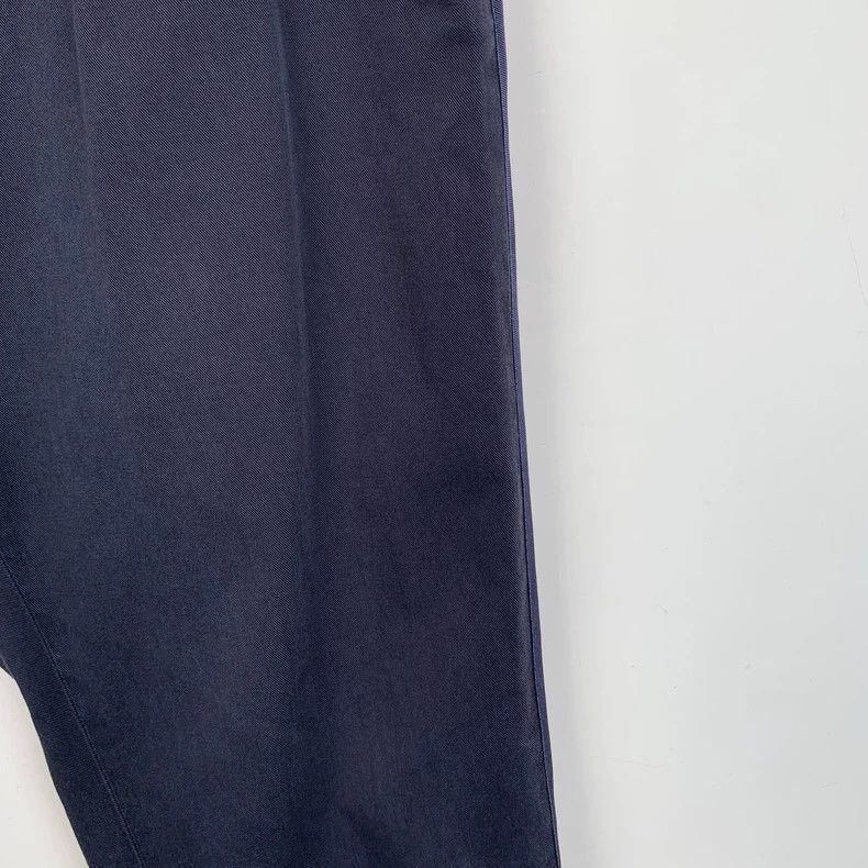 Gucci Gucci Dark blue side stripe cotton casual trousers 2502-Nex Size US 30 / EU 46 - 4 Thumbnail
