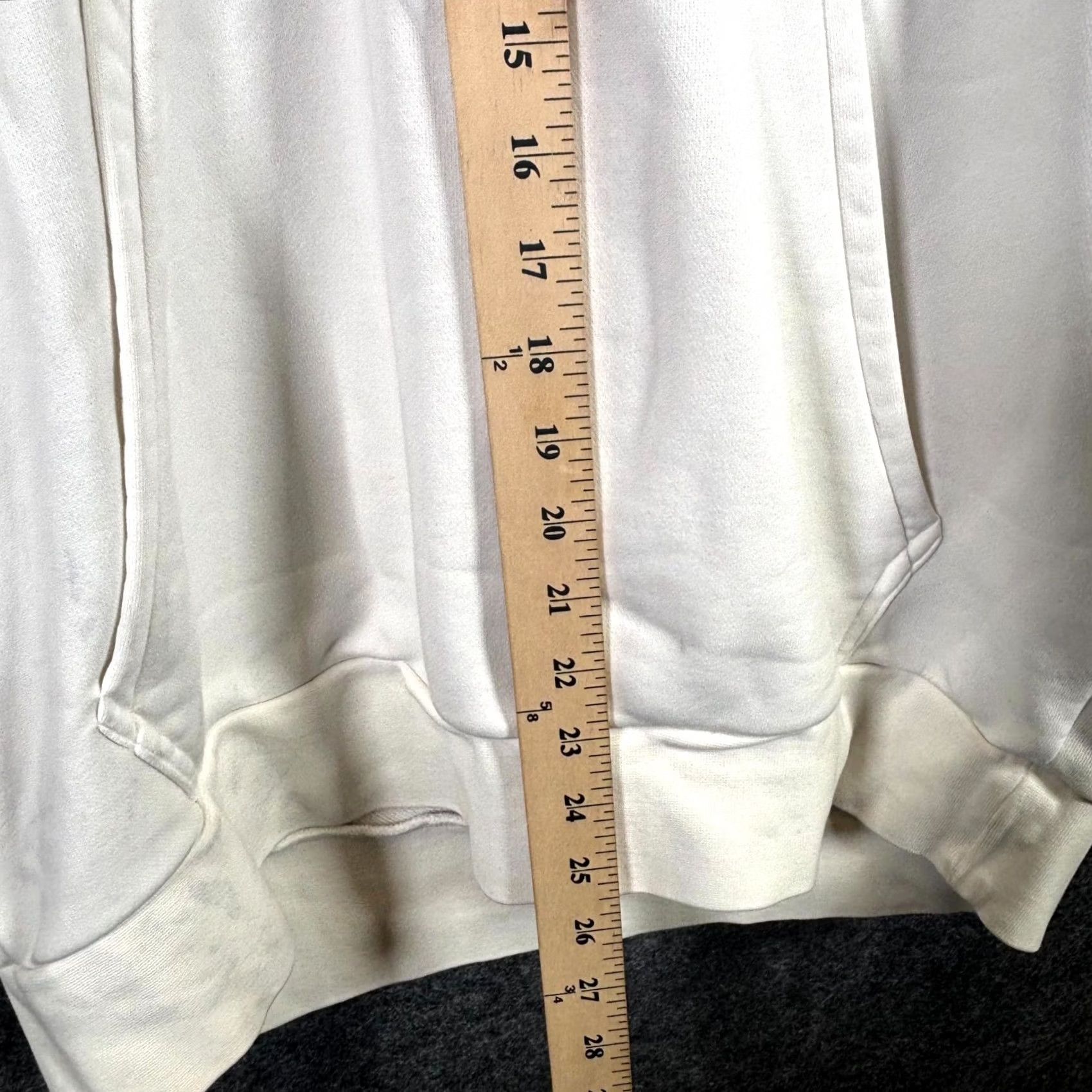 Adidas Adidas Hoodie Mens White Pullover Performance Sports Running Logo Print Training Size US L / EU 52-54 / 3 - 6 Thumbnail