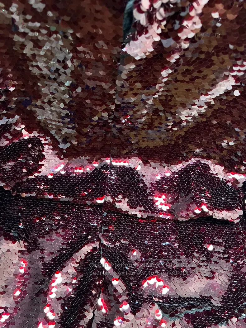 Saint Laurent Paris Saint Laurent Paris Garnet Gradient Sequin-embellished Bla Size XS / US 0-2 / IT 36-38 - 5 Thumbnail