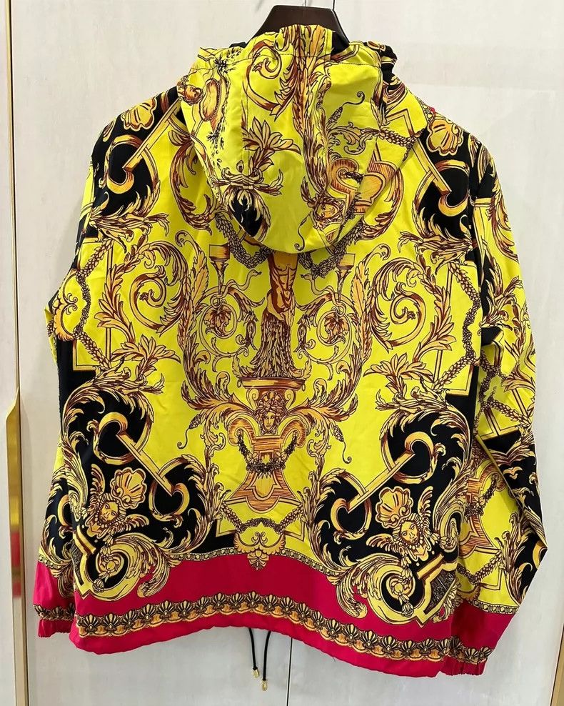 Versace Versace Baroque hoodie coat Size US M / EU 48-50 / 2 - 2 Thumbnail