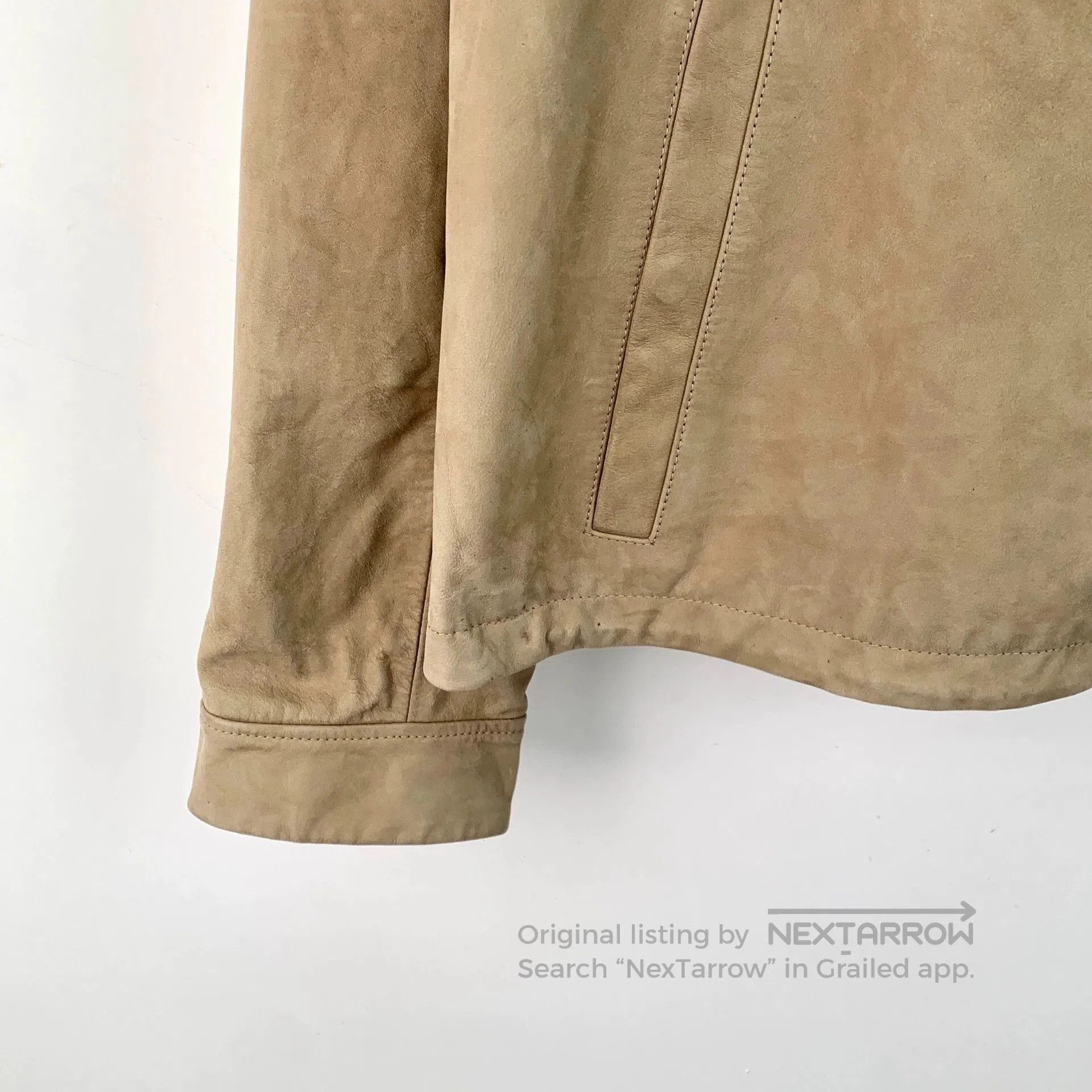 Dior Dior Brown Leather Hooded Jacket. Size US L / EU 52-54 / 3 - 4 Thumbnail