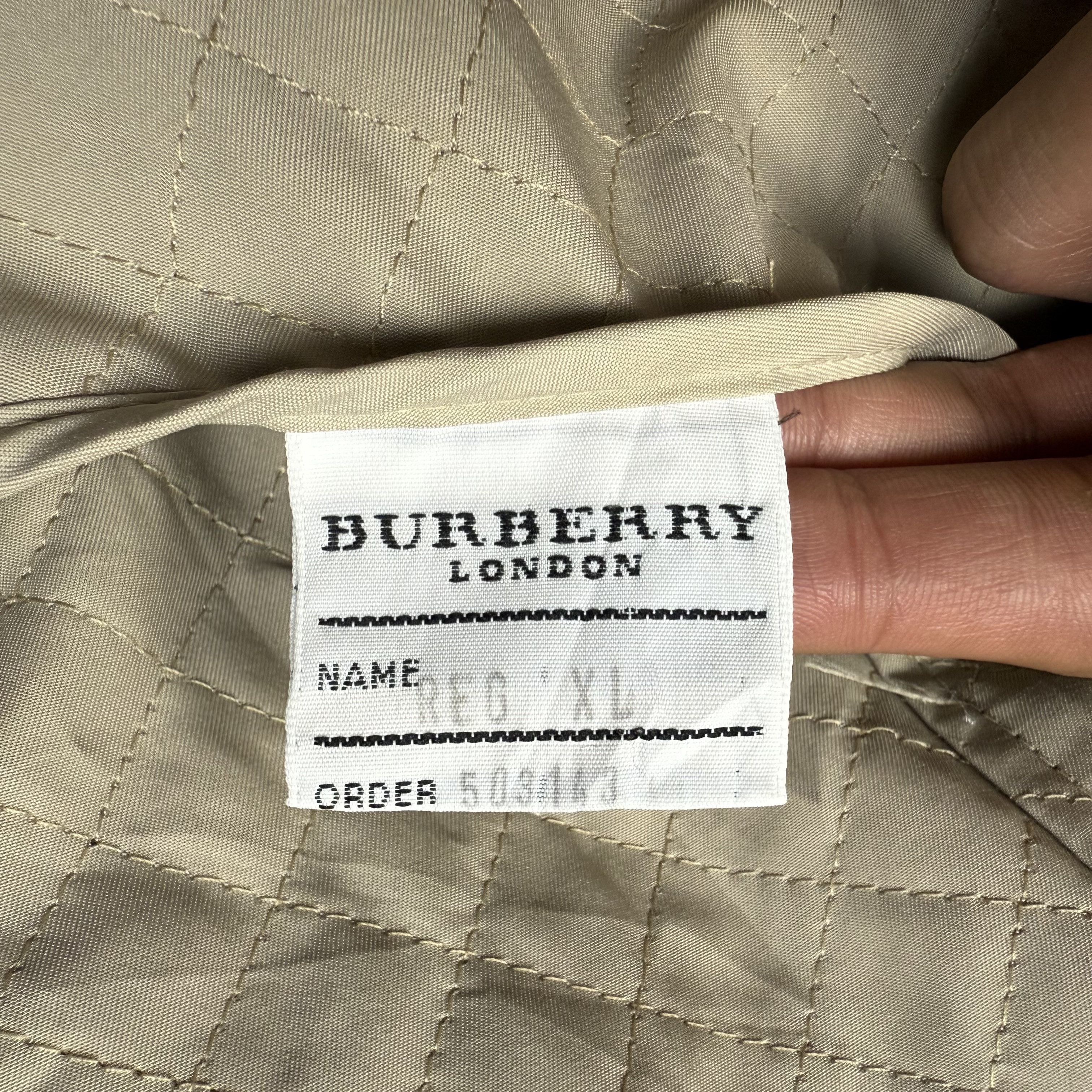Burberry Burberry Quilted Jacket Size US XL / EU 56 / 4 - 7 Thumbnail