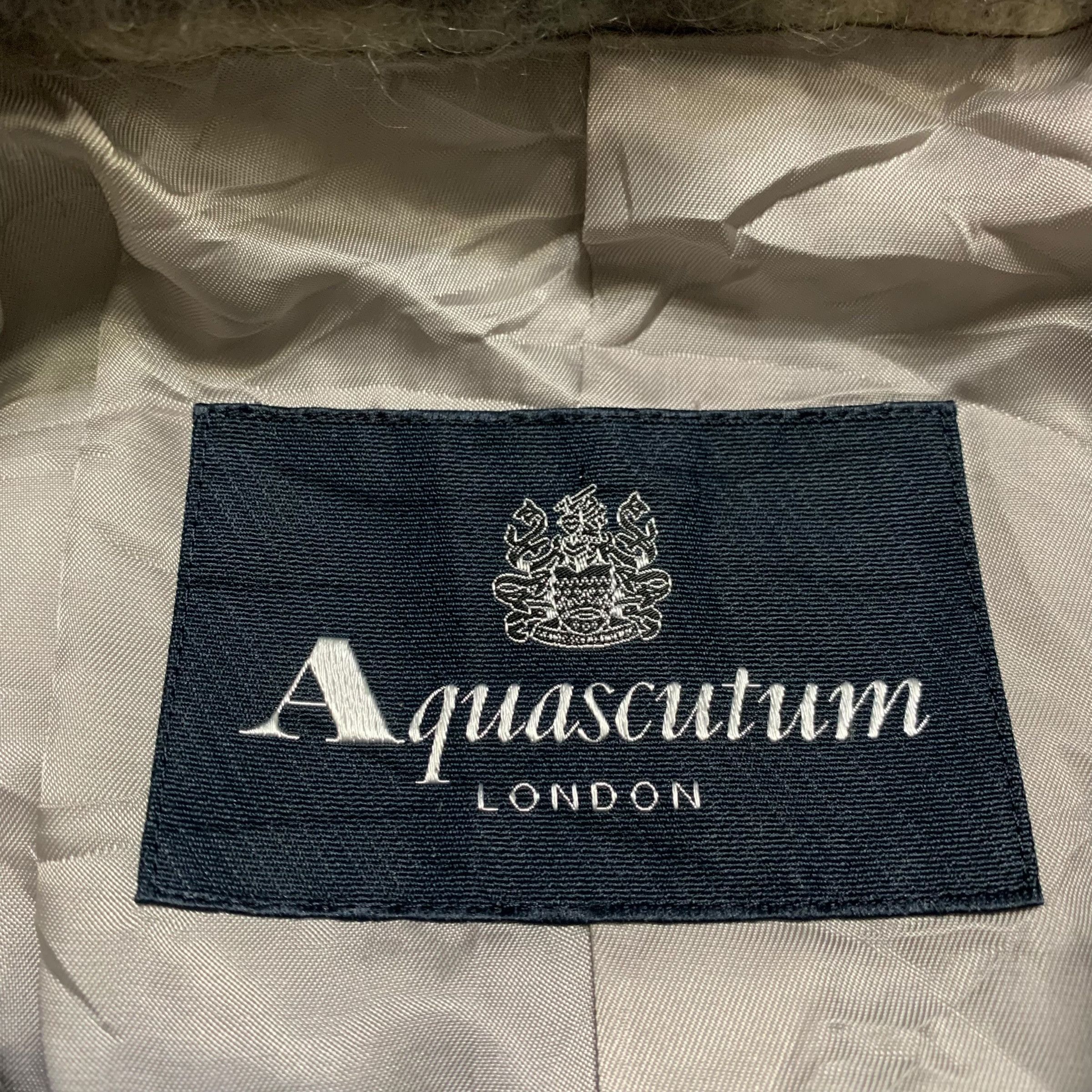 Aquascutum Aquascutum Tartan Wool Coat Size M / US 6-8 / IT 42-44 - 5 Thumbnail