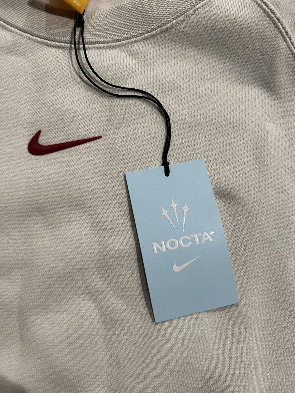 NOCTA Size 2XL Nike NOCTA Orewood Brown/Red Fleece CS Crewneck Size US XXL / EU 58 / 5 - 3 Thumbnail