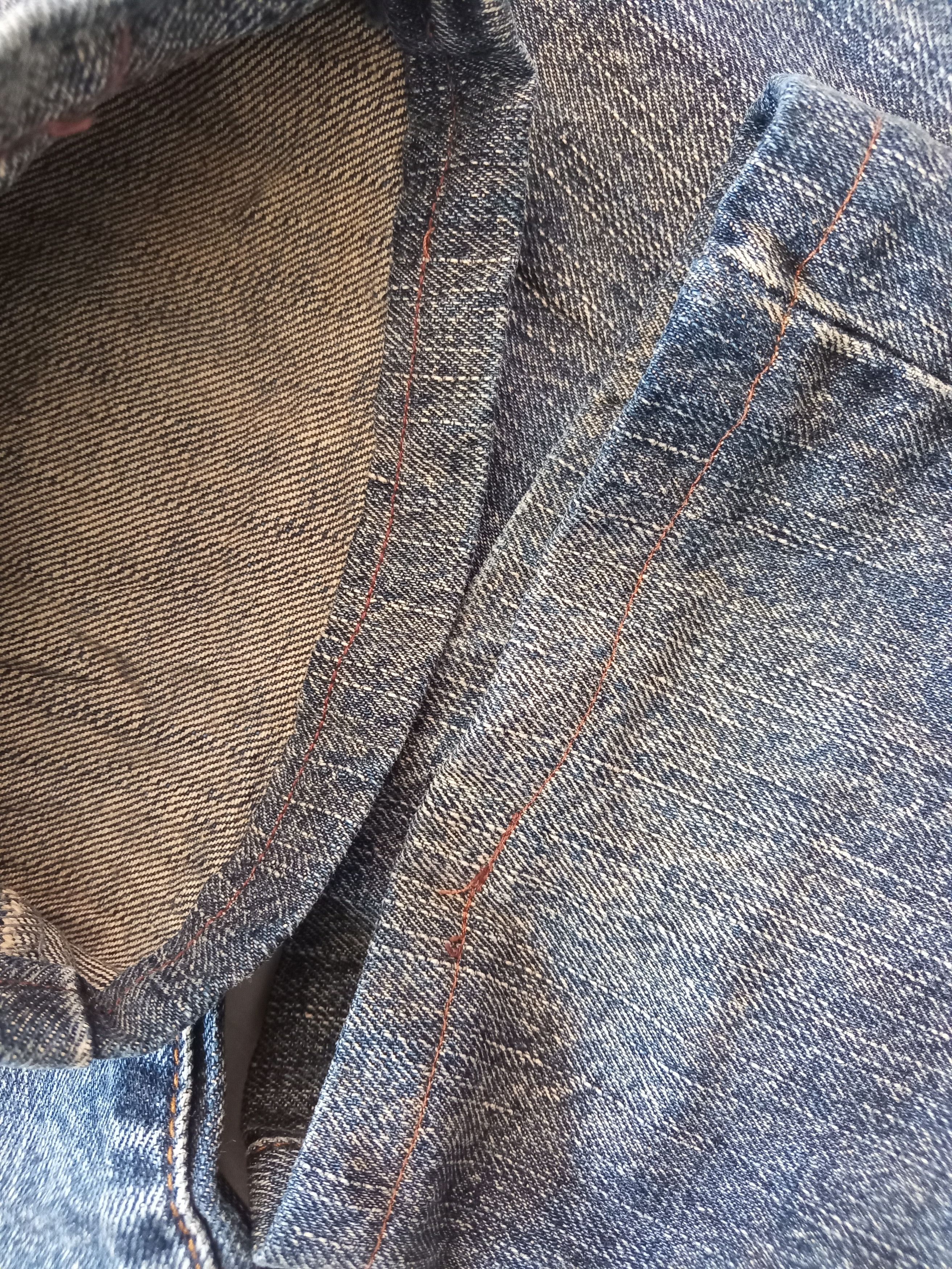 Japanese Brand DEAR HEART💥 Vintage Japan Distressed Flare Jeans Size US 31 - 11 Thumbnail