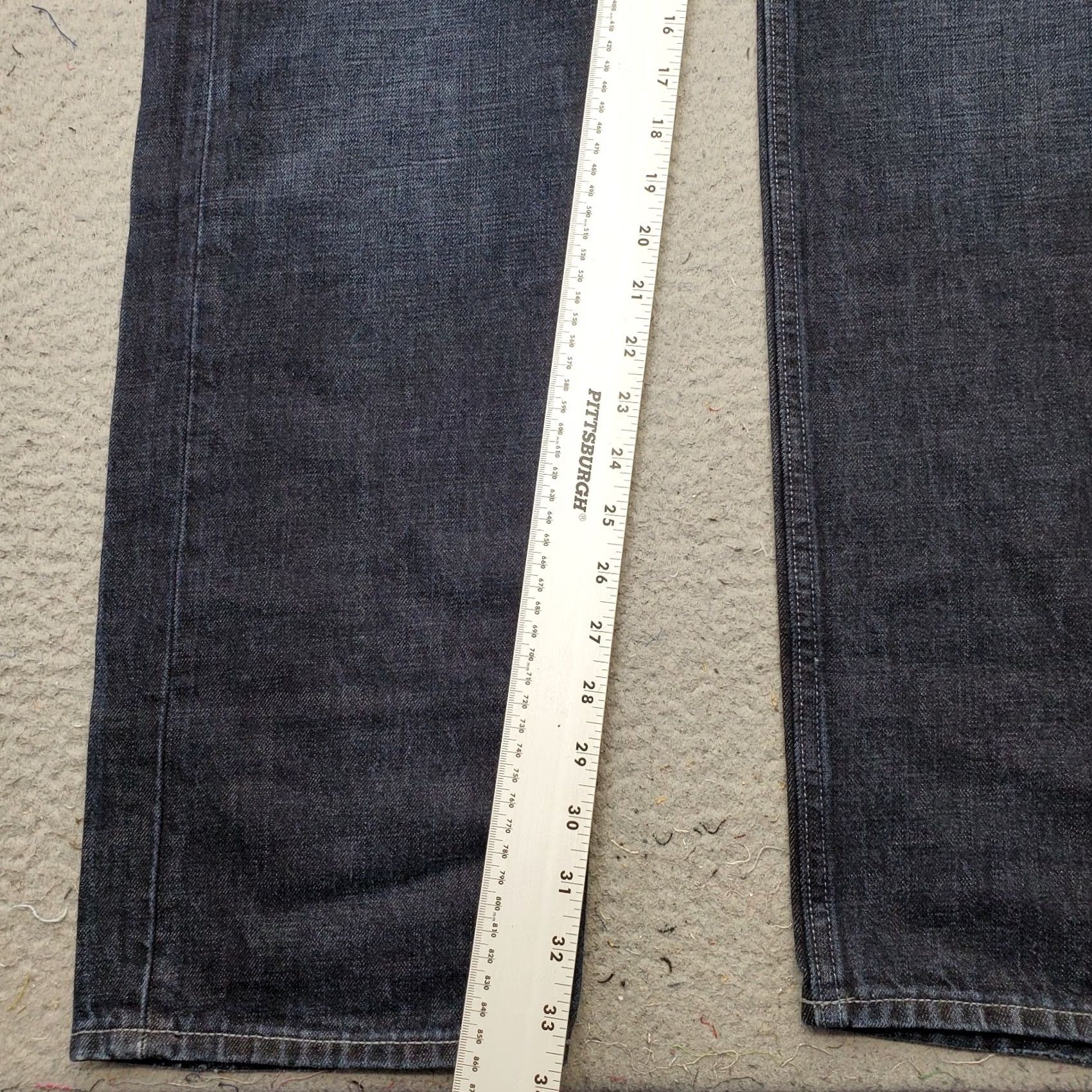 Banana Republic Banana Republic Jeans Mens 36x36 Blue Denim 5-Pocket Grunge Slim Straight Leg Jeans Mens Size 36 Blue Denim 5-Pocket Straight Leg Size US 36 / EU 52 - 4 Thumbnail