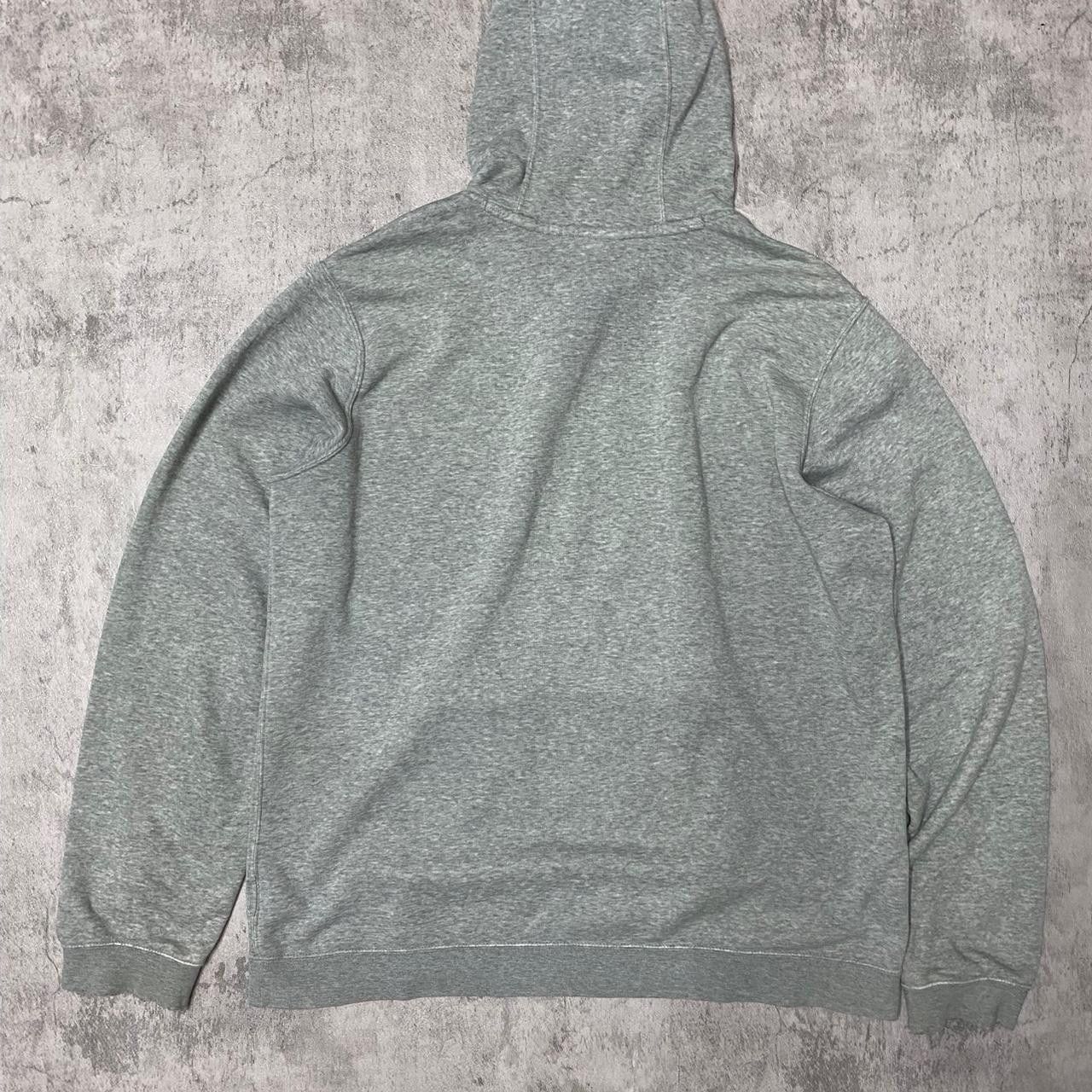 Nike Grey Nike hoodie with a distressed look Size US L / EU 52-54 / 3 - 6 Thumbnail