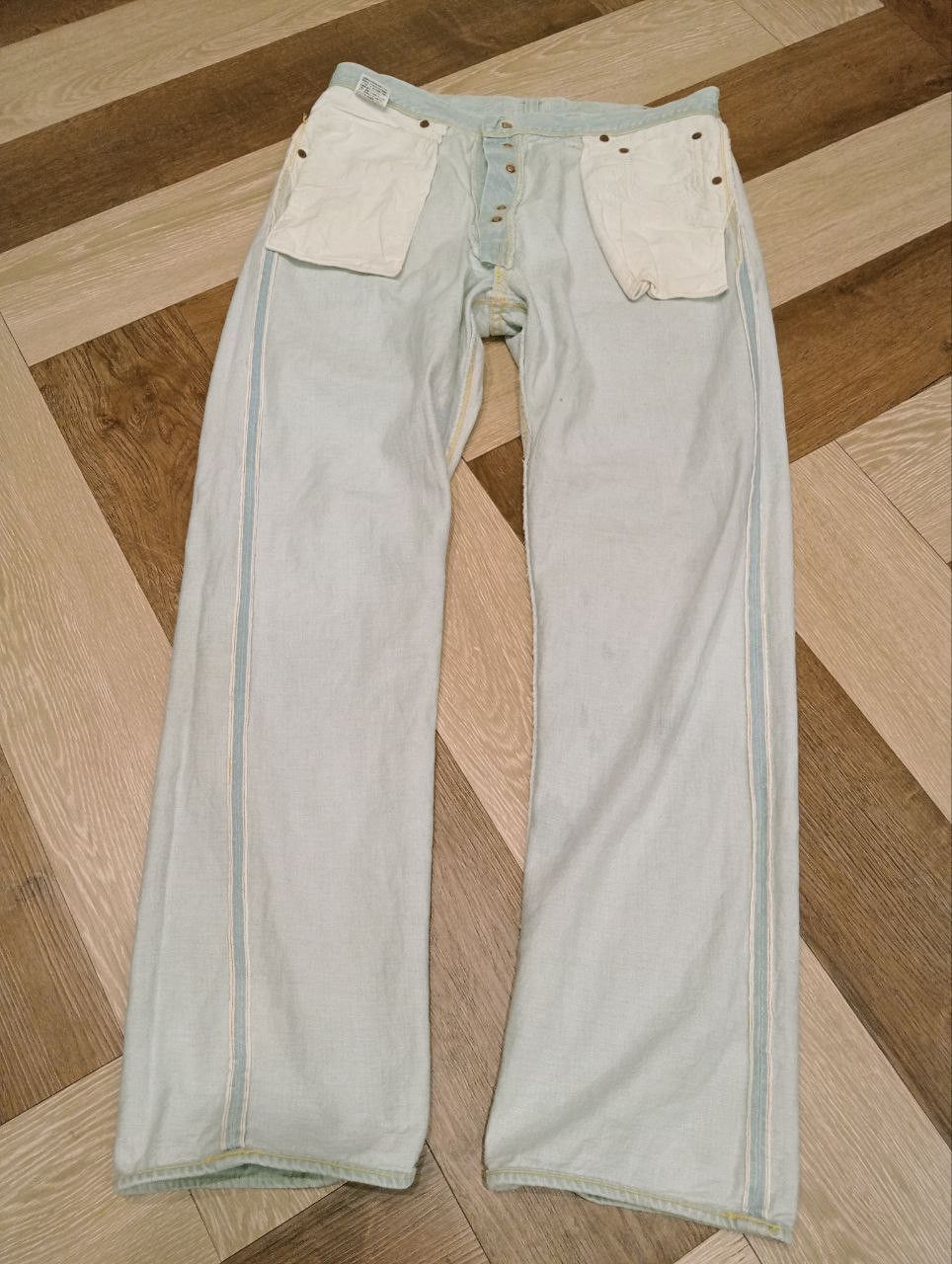 VINTAGE WAREHOUSE JAPAN DUCK DIGGER SELVEDGE JEANS