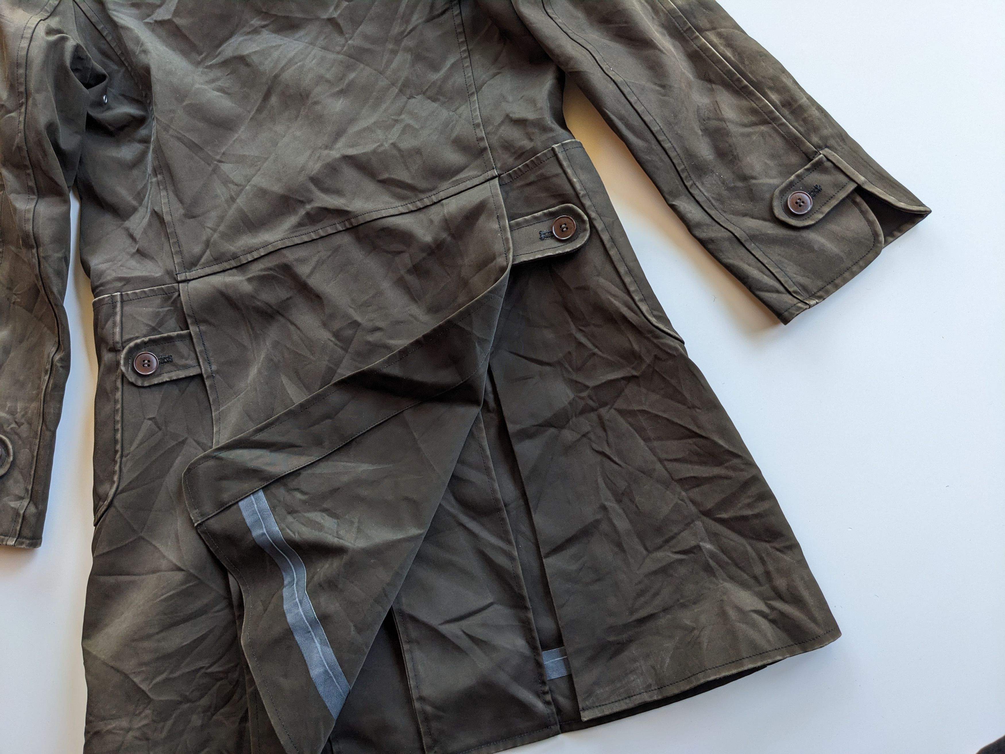 A.P.C. Vintage A.P.C waxed long jacket Size S / US 4 / IT 40 - 3 Thumbnail