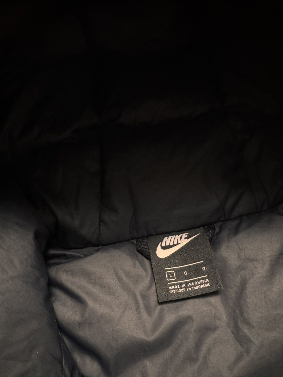 Nike × Nike ACG NIKE PUFFER DOWN BASIC LOGO OVERSIZE NYLON JACKET Size US L / EU 52-54 / 3 - 8 Thumbnail