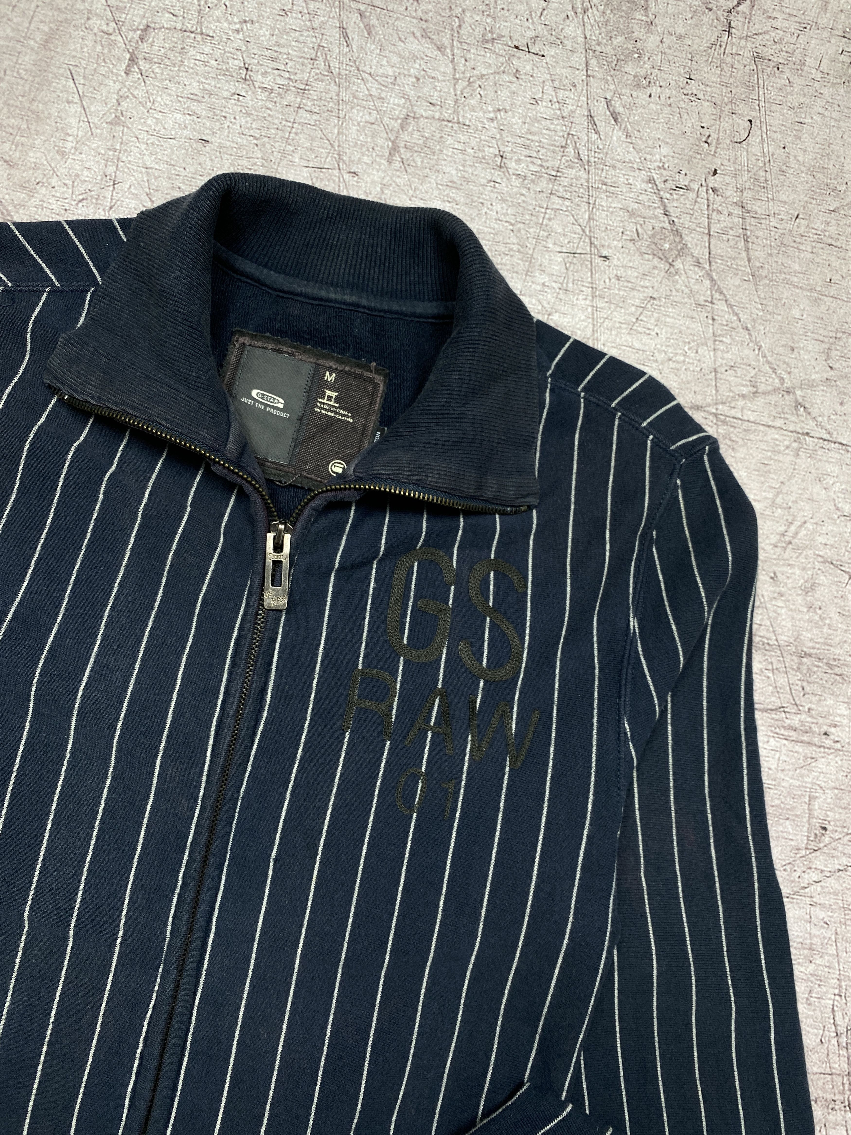 G-Star × Vintage G Star Raw Vintage Mens Zip Hoodie Size US M / EU 48-50 / 2 - 2 Thumbnail