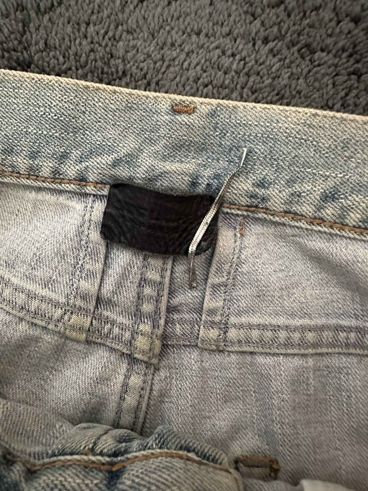 Saint Laurent Paris Saint Laurent Slimane 2015 Crash Denim Size US 32 / EU 48 - 3 Thumbnail