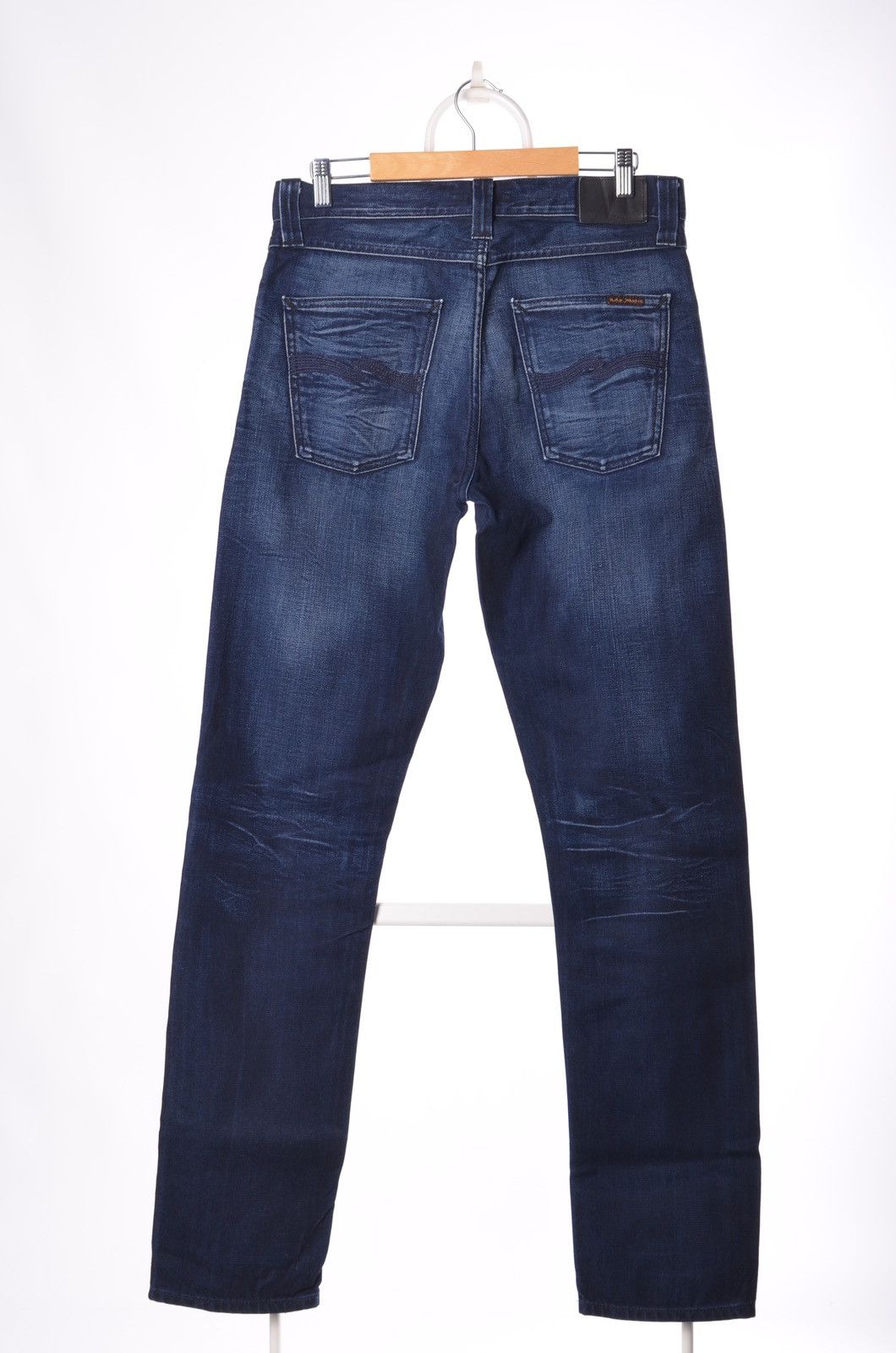 Nudie Jeans Nudie jeans denim Steady Eddie midnight blues worn size 31 Size US 31 - 2 Thumbnail