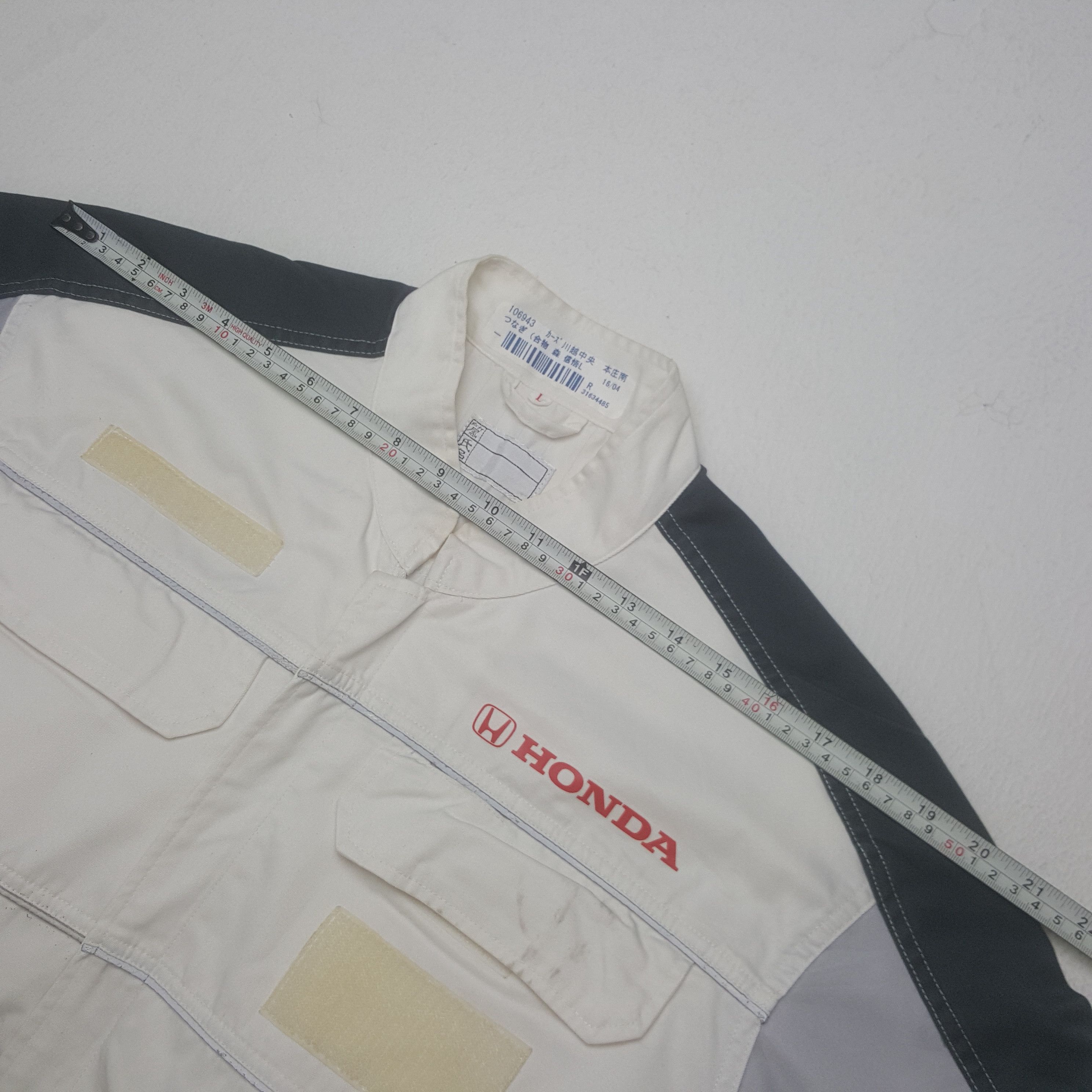 Honda × Vintage Vintage Honda Japanese Racing Team Work Coverall Jacket Size US M / EU 48-50 / 2 - 11 Thumbnail